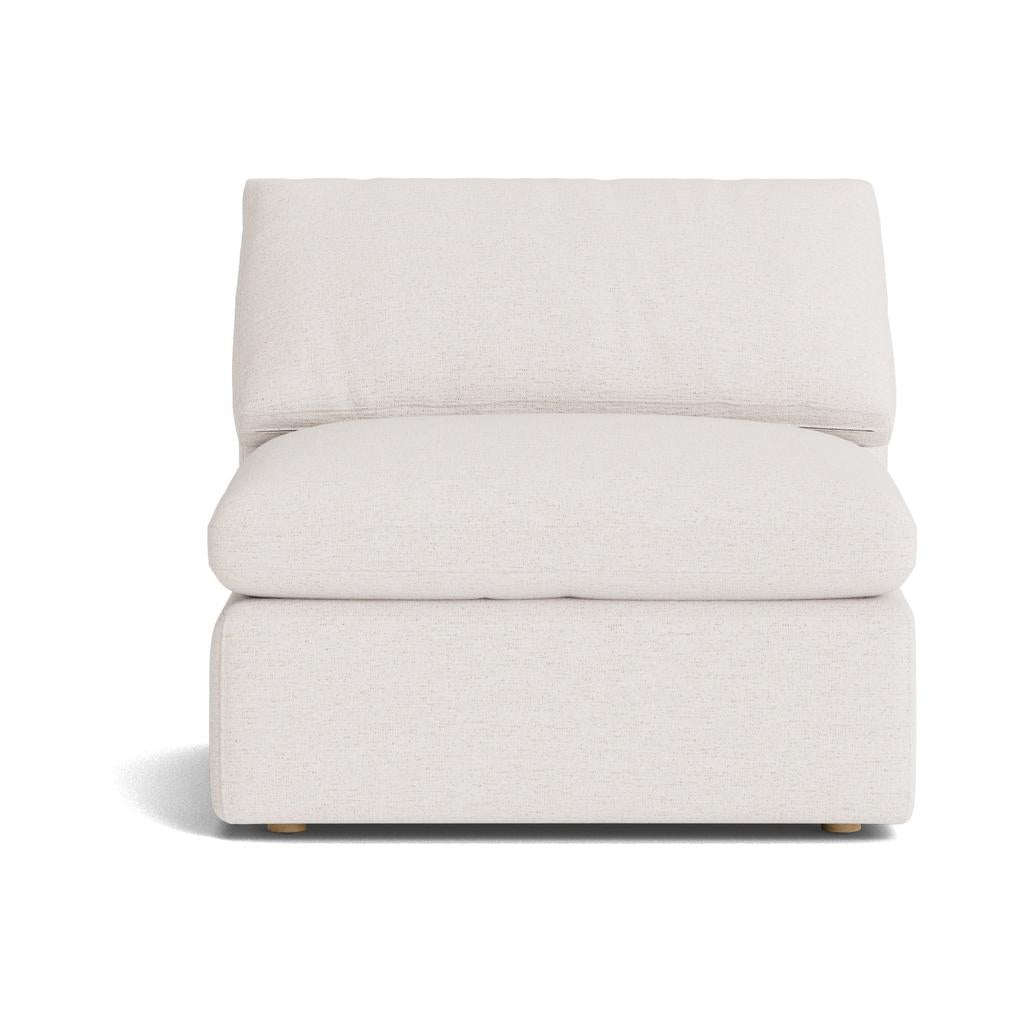 Movie Night™ Armless Chair, Large, Nomad Snow