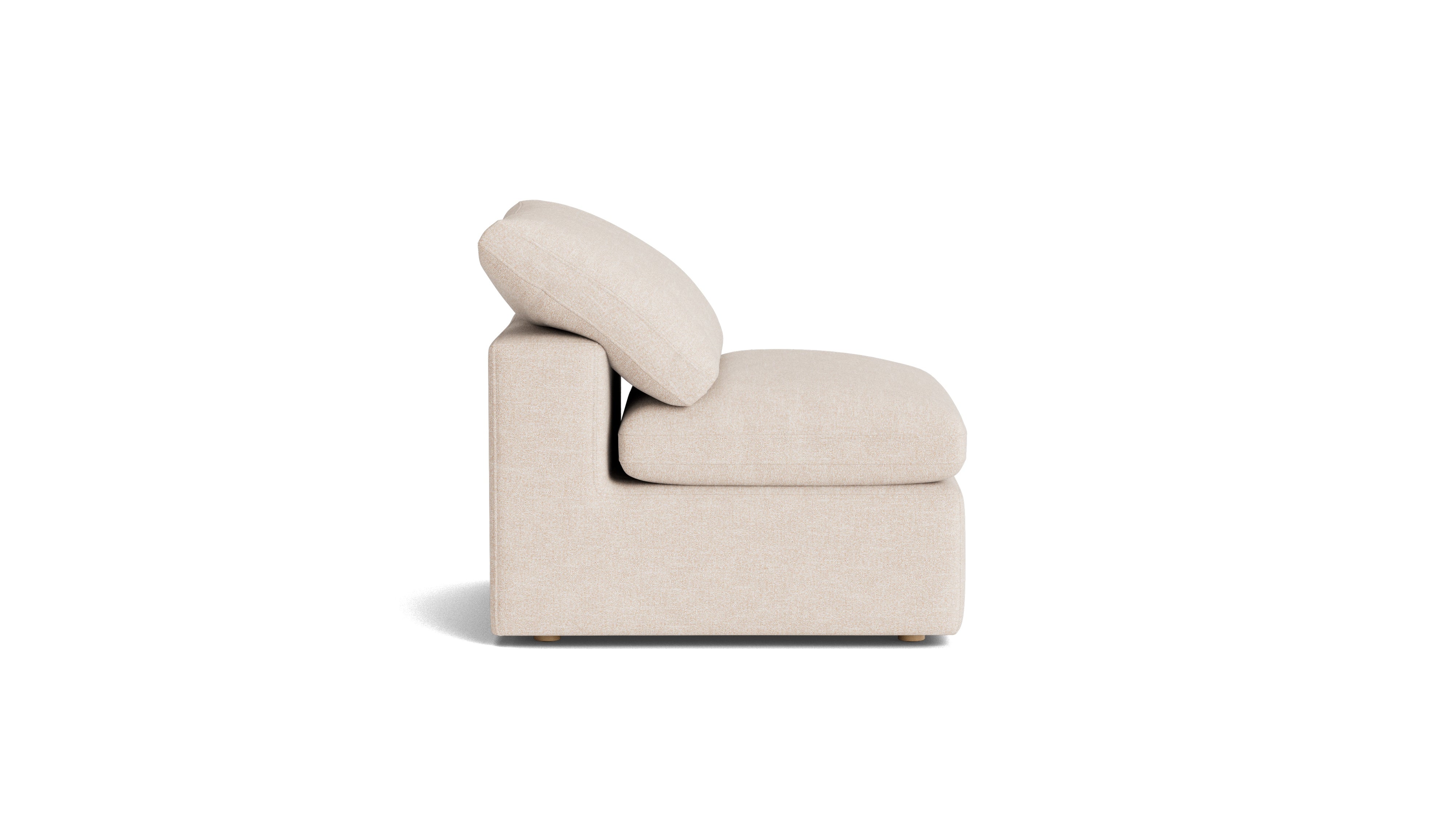 Movie Night™ Armless Chair, Large, Sunbeam