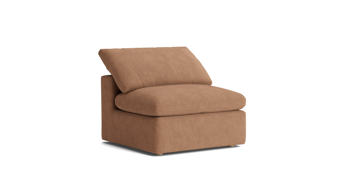 Movie Night™ Armless Chair, Large, Spice