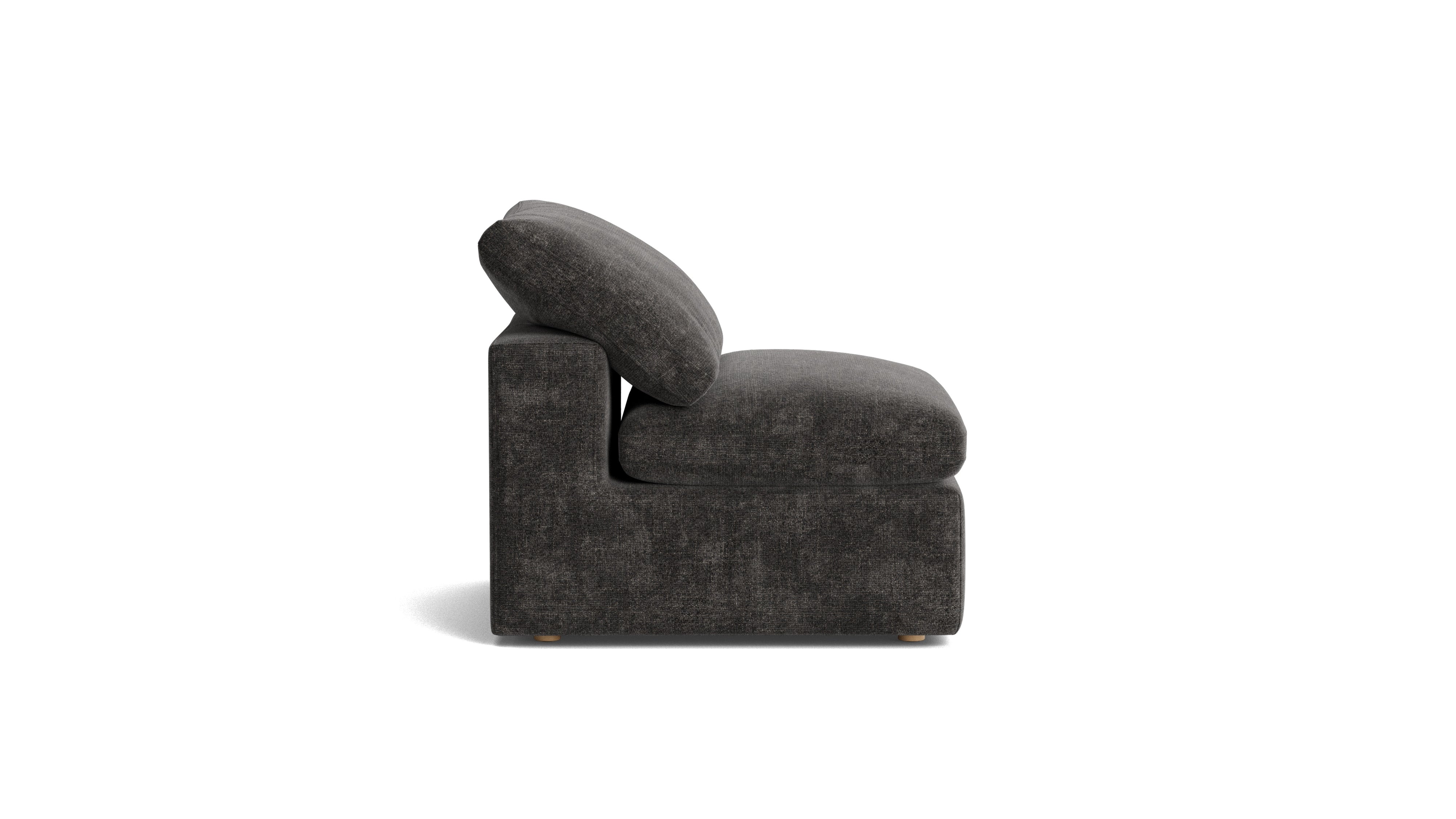 Movie Night™ Armless Chair, Standard, Truffle