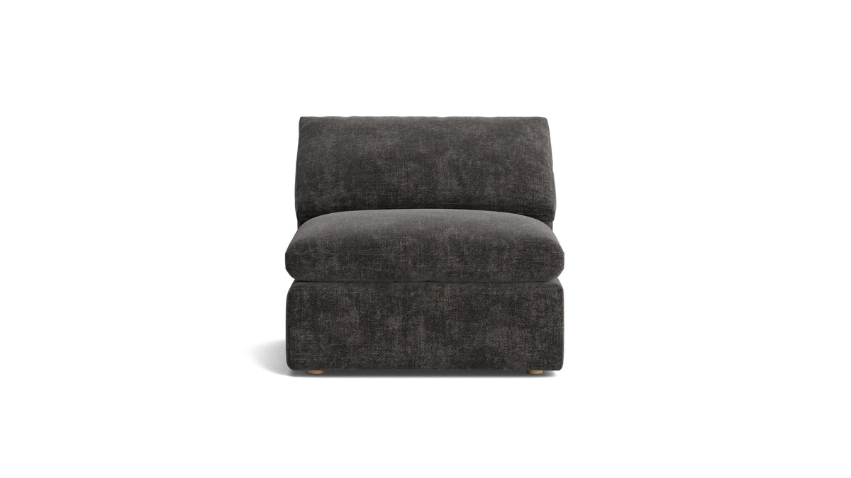 Movie Night™ Armless Chair, Standard, Truffle