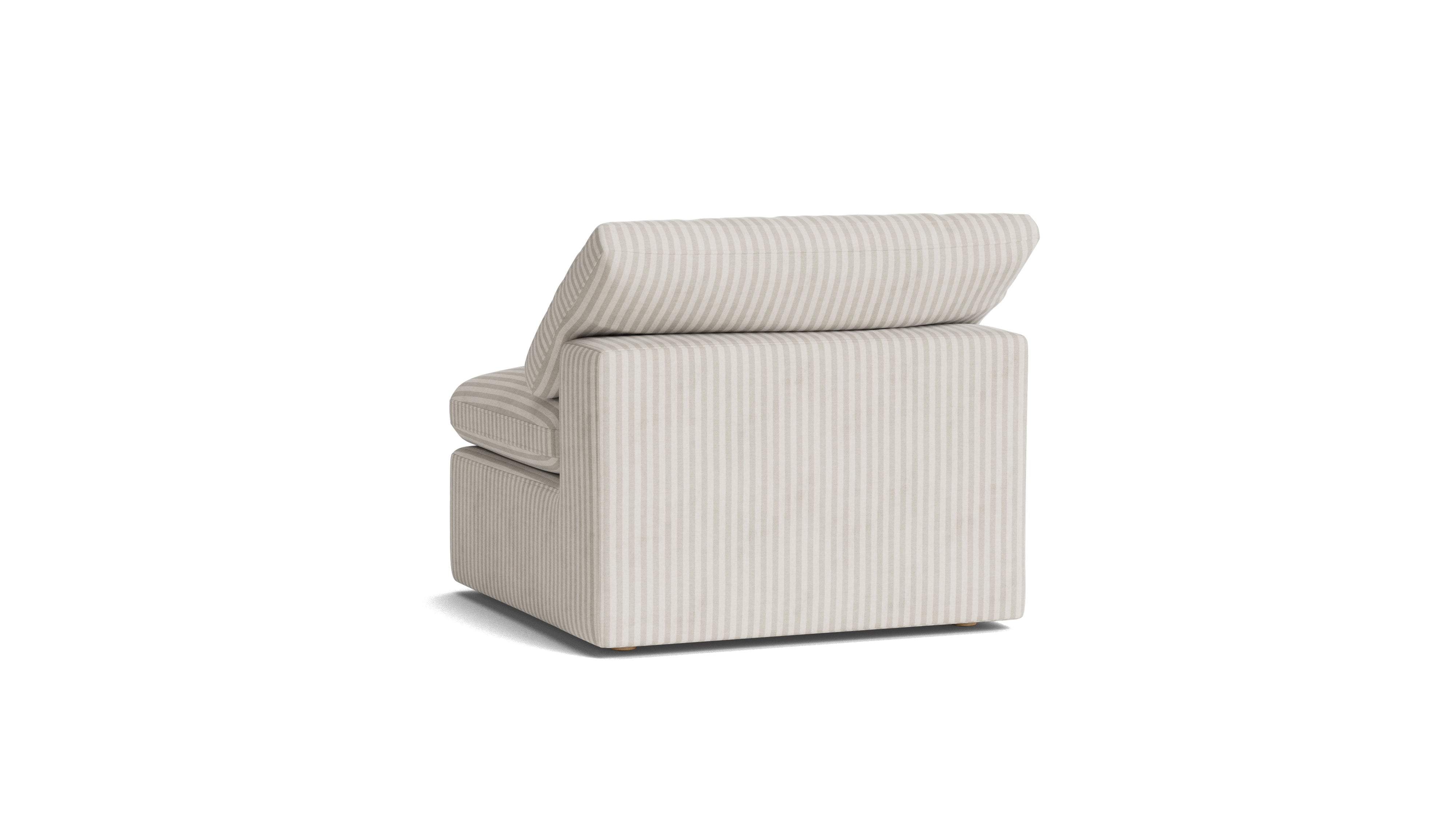 Movie Night™ Armless Chair, Standard, Newport Stripe