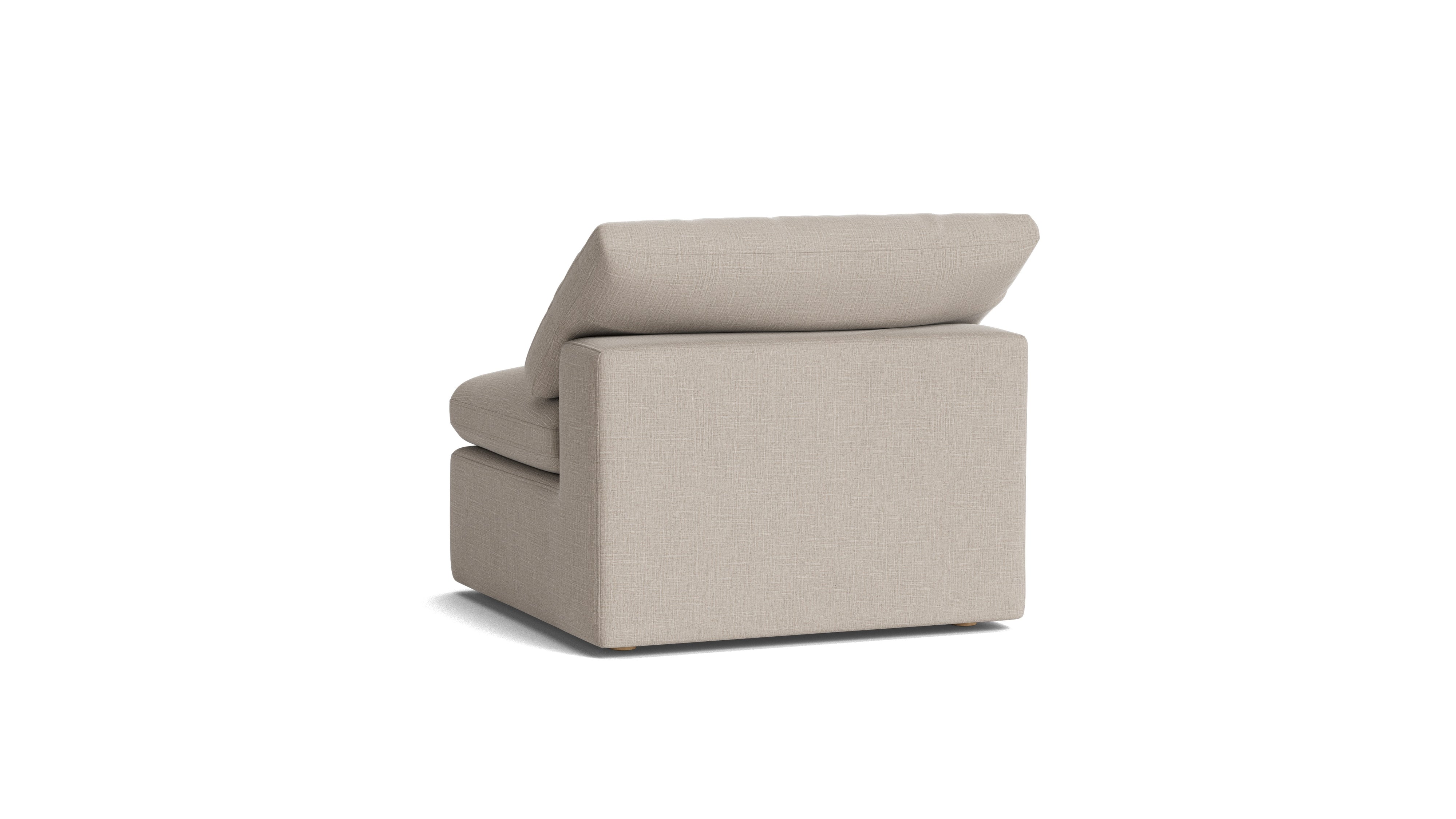 Movie Night™ Armless Chair, Standard, Light Pebble