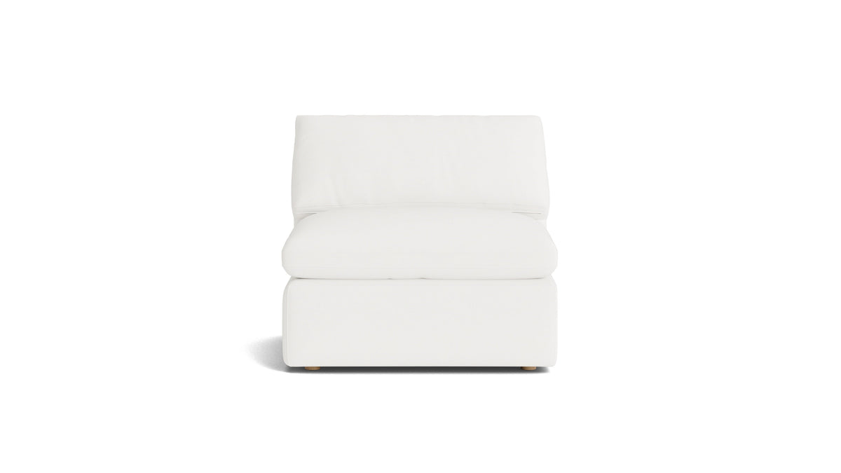 Movie Night™ Armless Chair, Standard, Brie