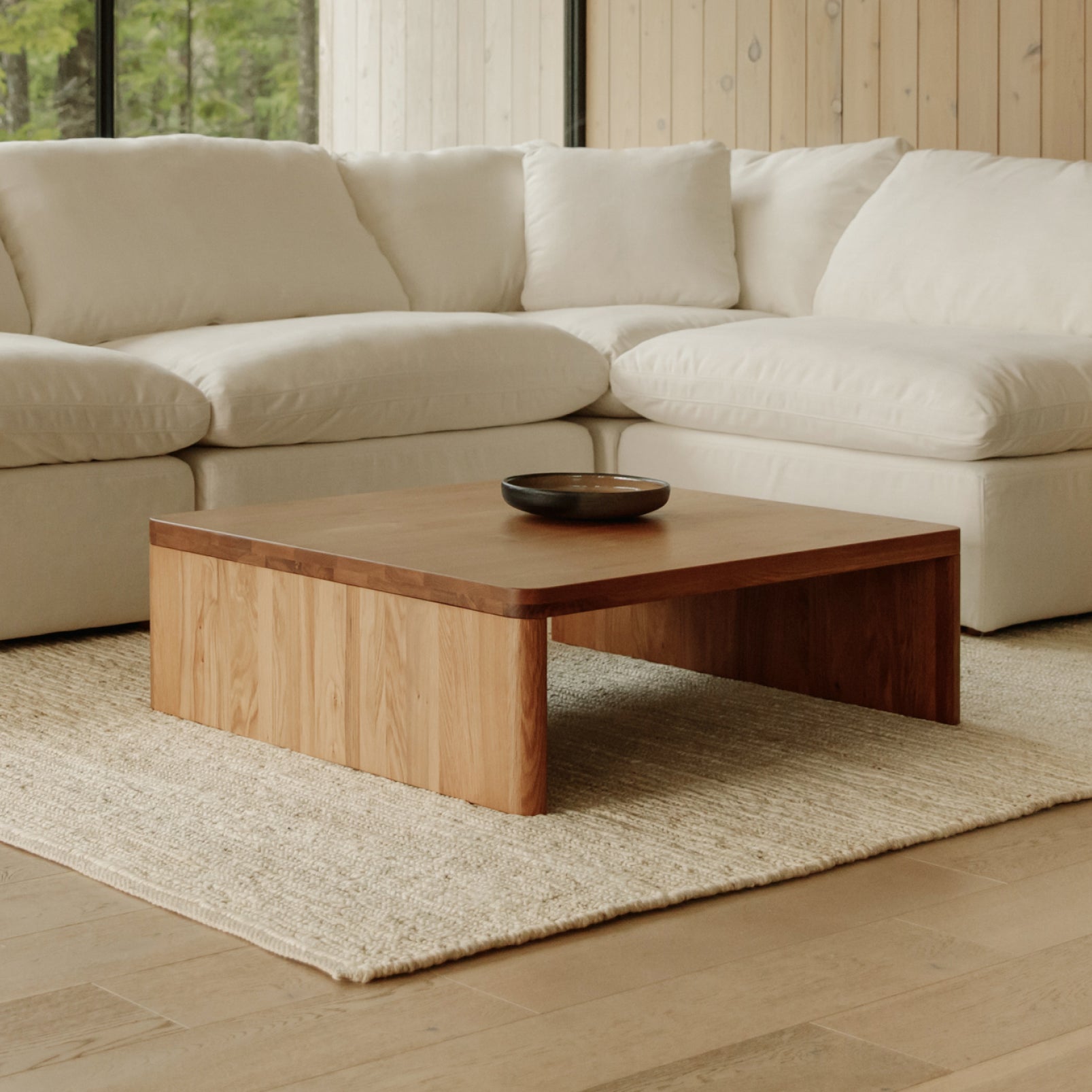 Form Coffee Table, Square, Oak - Sundays Company Canada