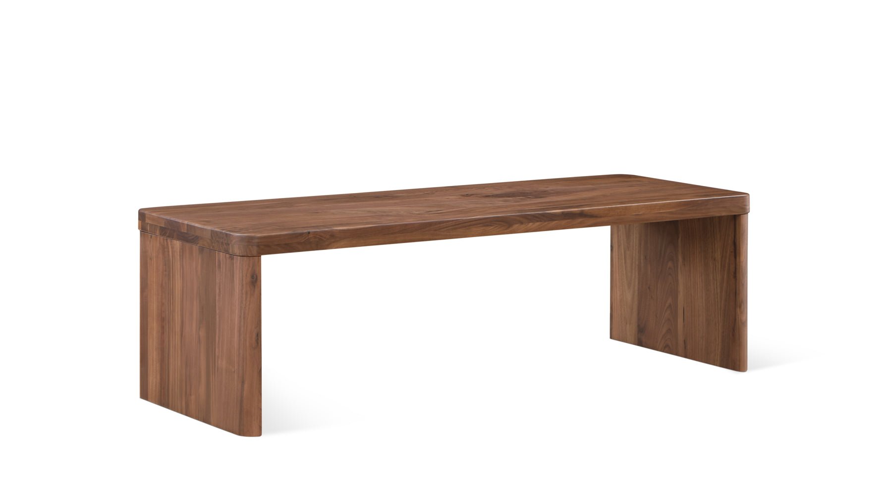 Form Coffee Table, Small, American Walnut - Sundays Company Canada