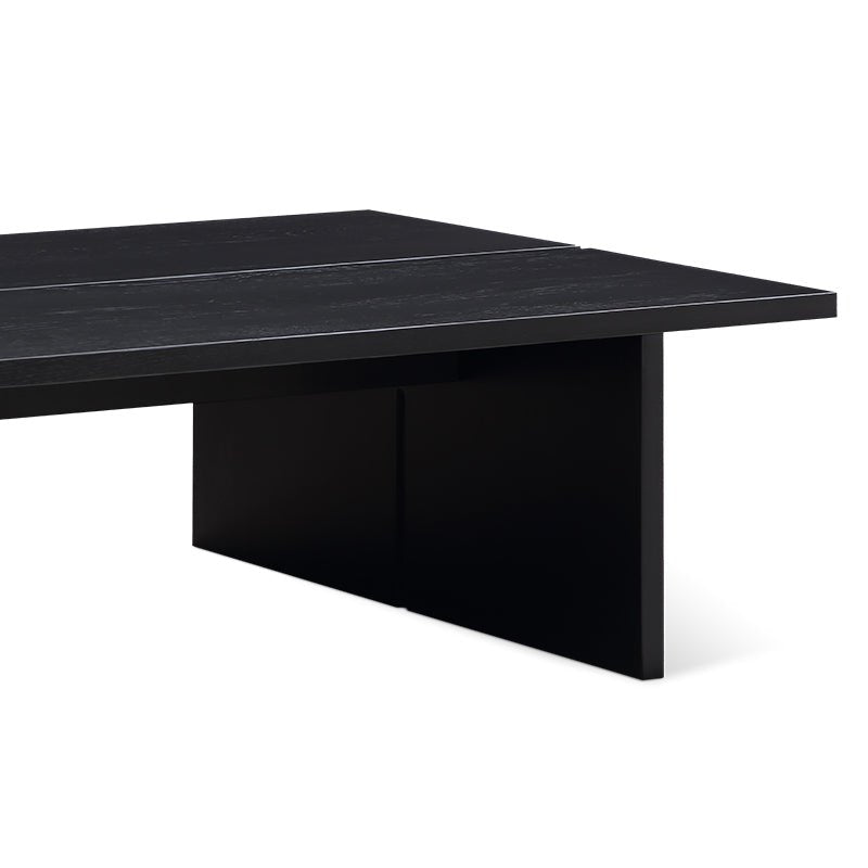 Plane Coffee Table, Black Oak - Image 9