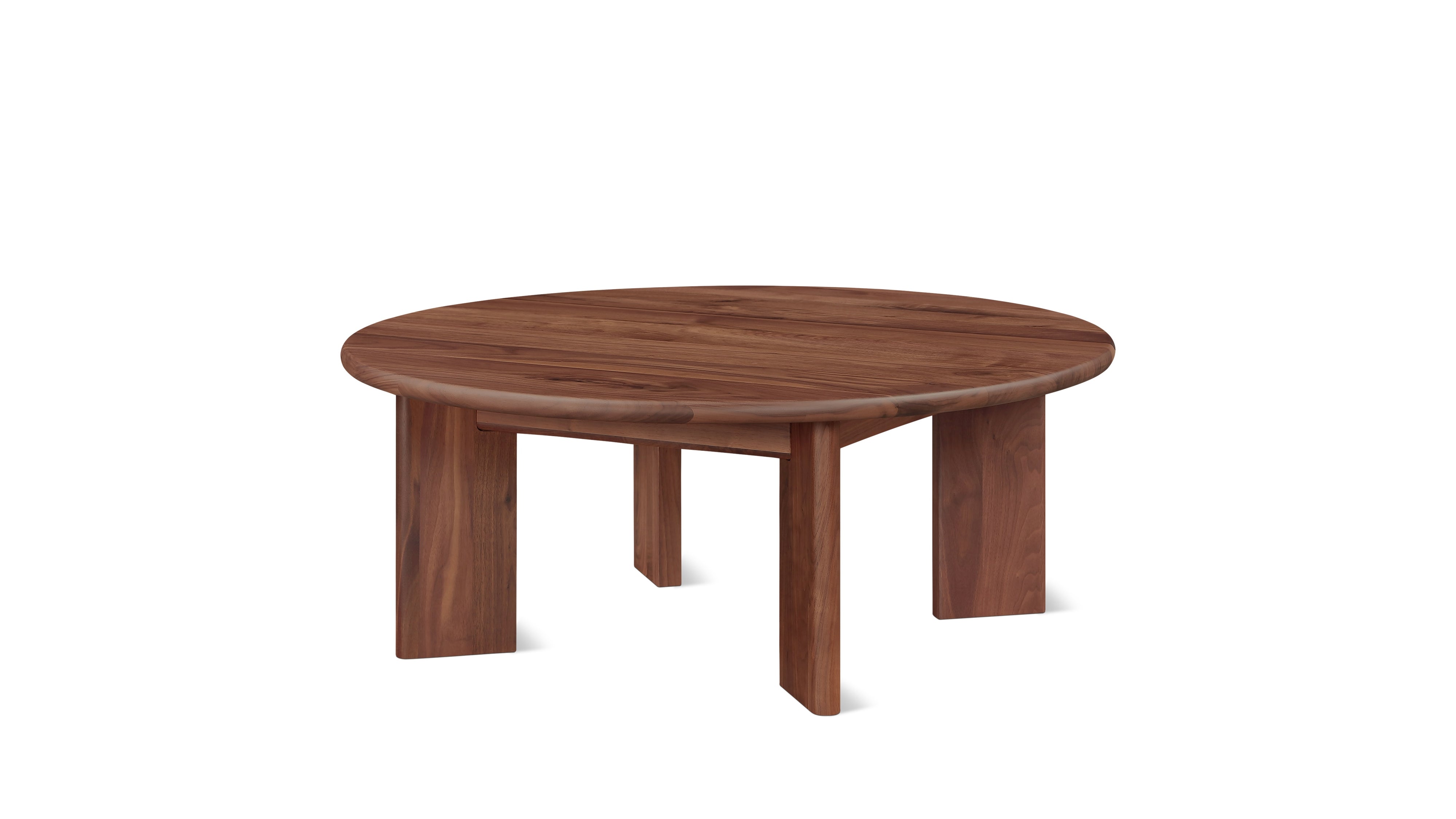 Frame Round Coffee Table, Regular, Walnut - Sundays Company CanadaCOF-BC-009-051