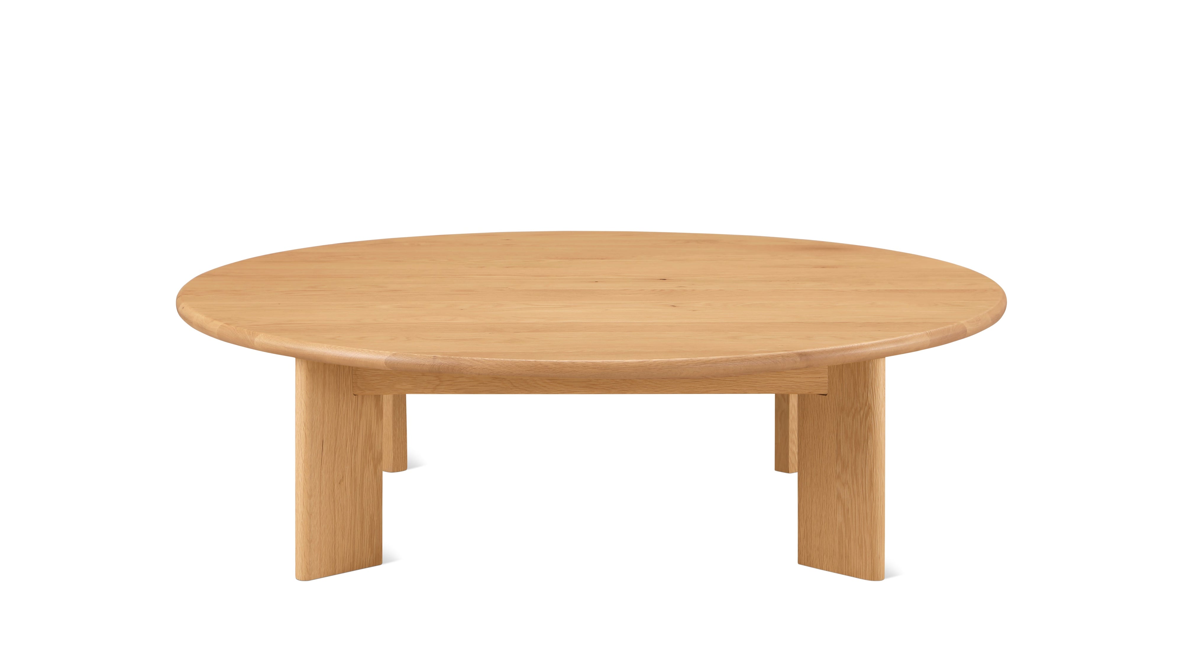 Frame Round Coffee Table, Large, Oak - Image 8