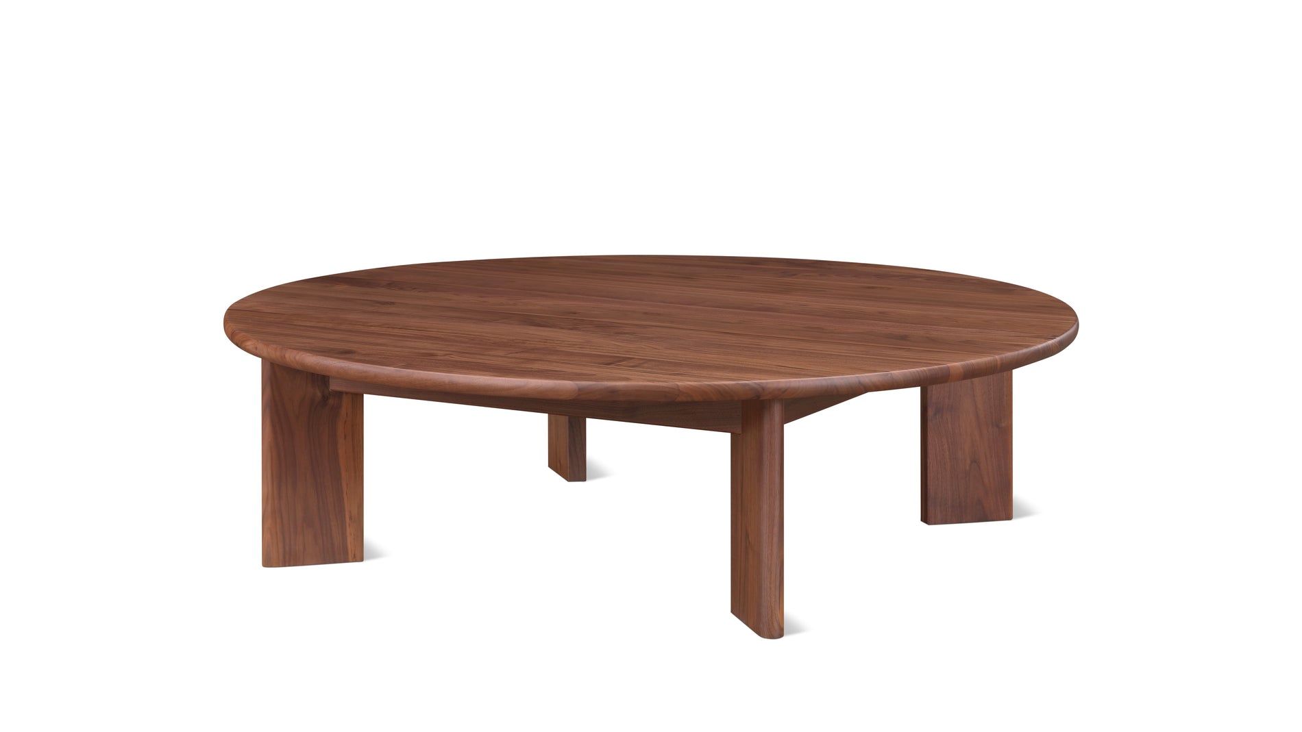 Frame Round Coffee Table, Large, American Walnut_image