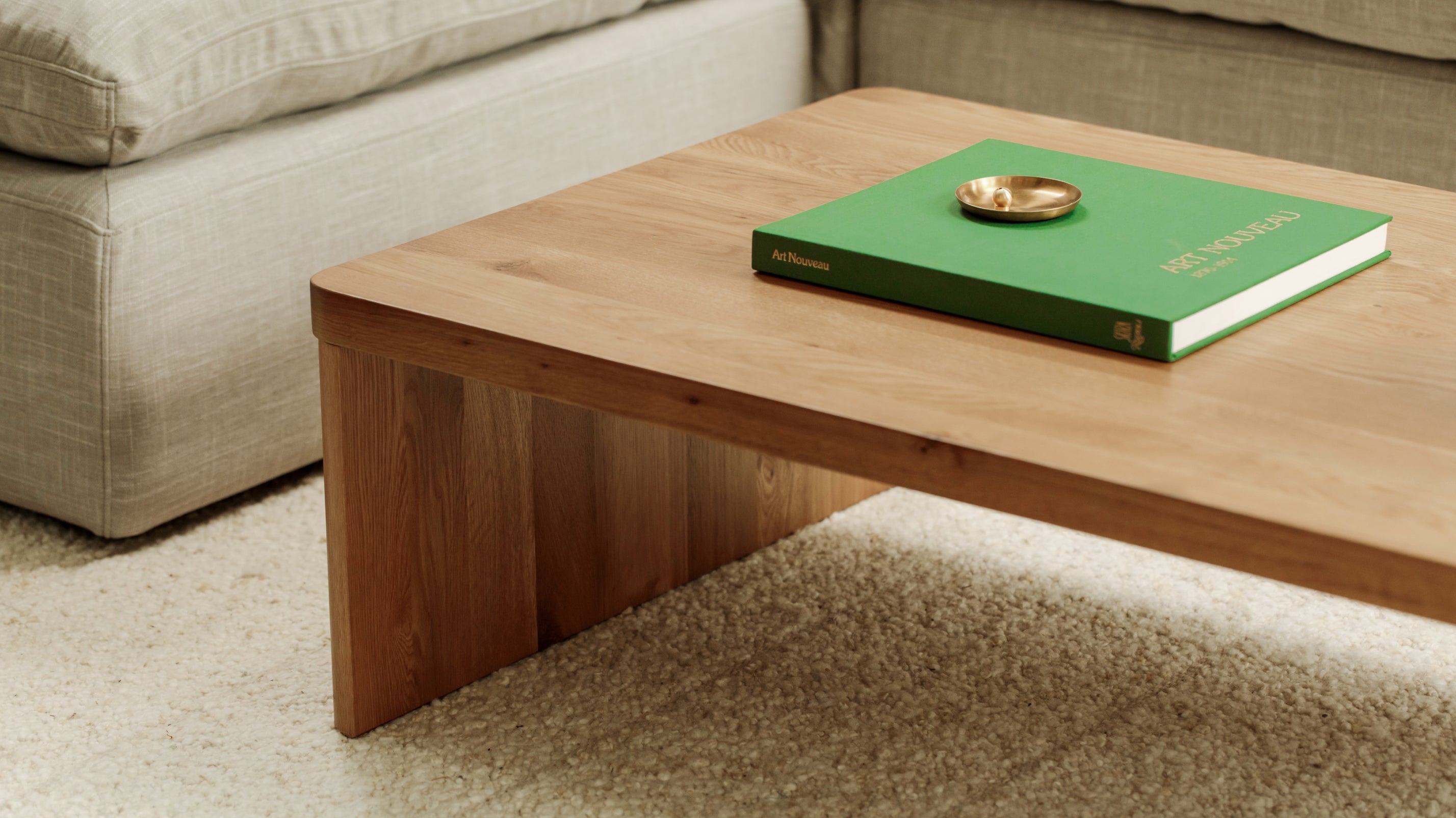 Form Coffee Table, White Oak - Image 5