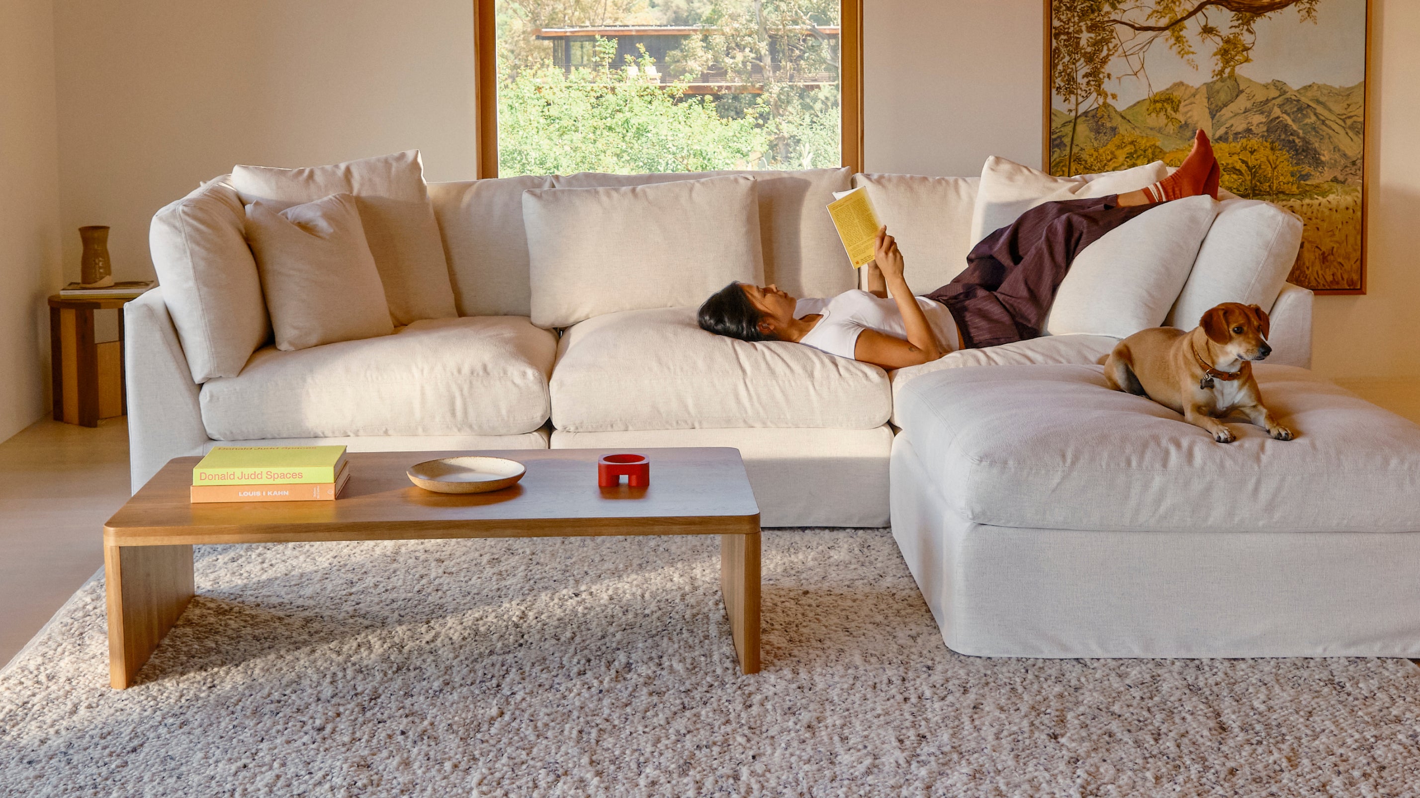 Form Coffee Table, Oak
