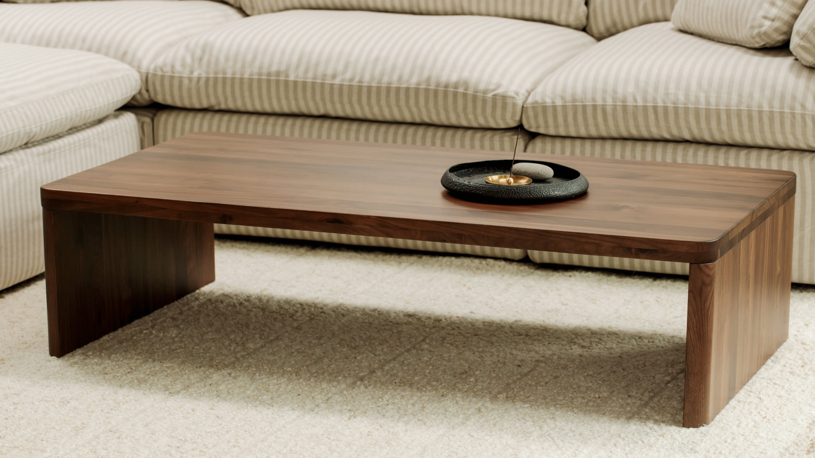 Form Coffee Table, American Walnut - Image 5