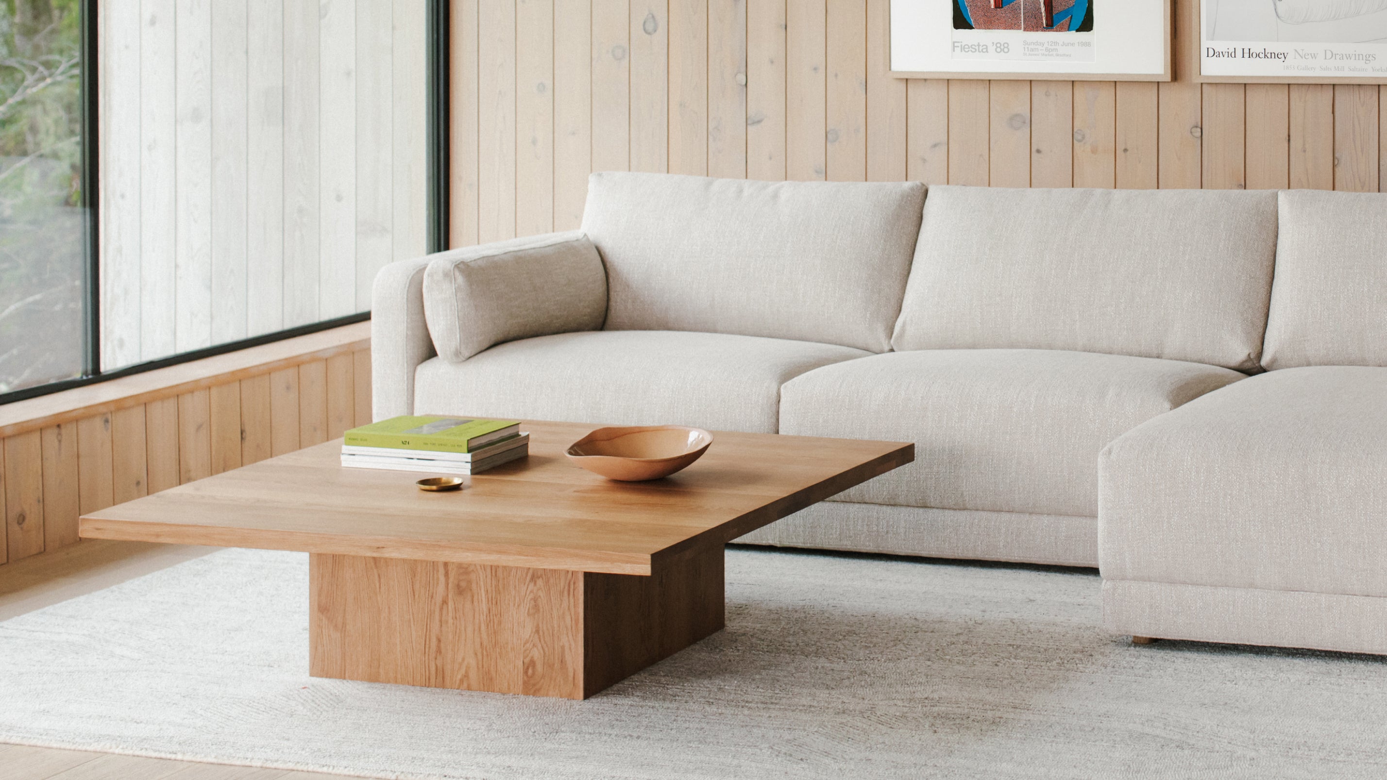 All We Need Coffee Table Square, Brushed Oak - Sundays Company CanadaCOF-BC-015-092-0