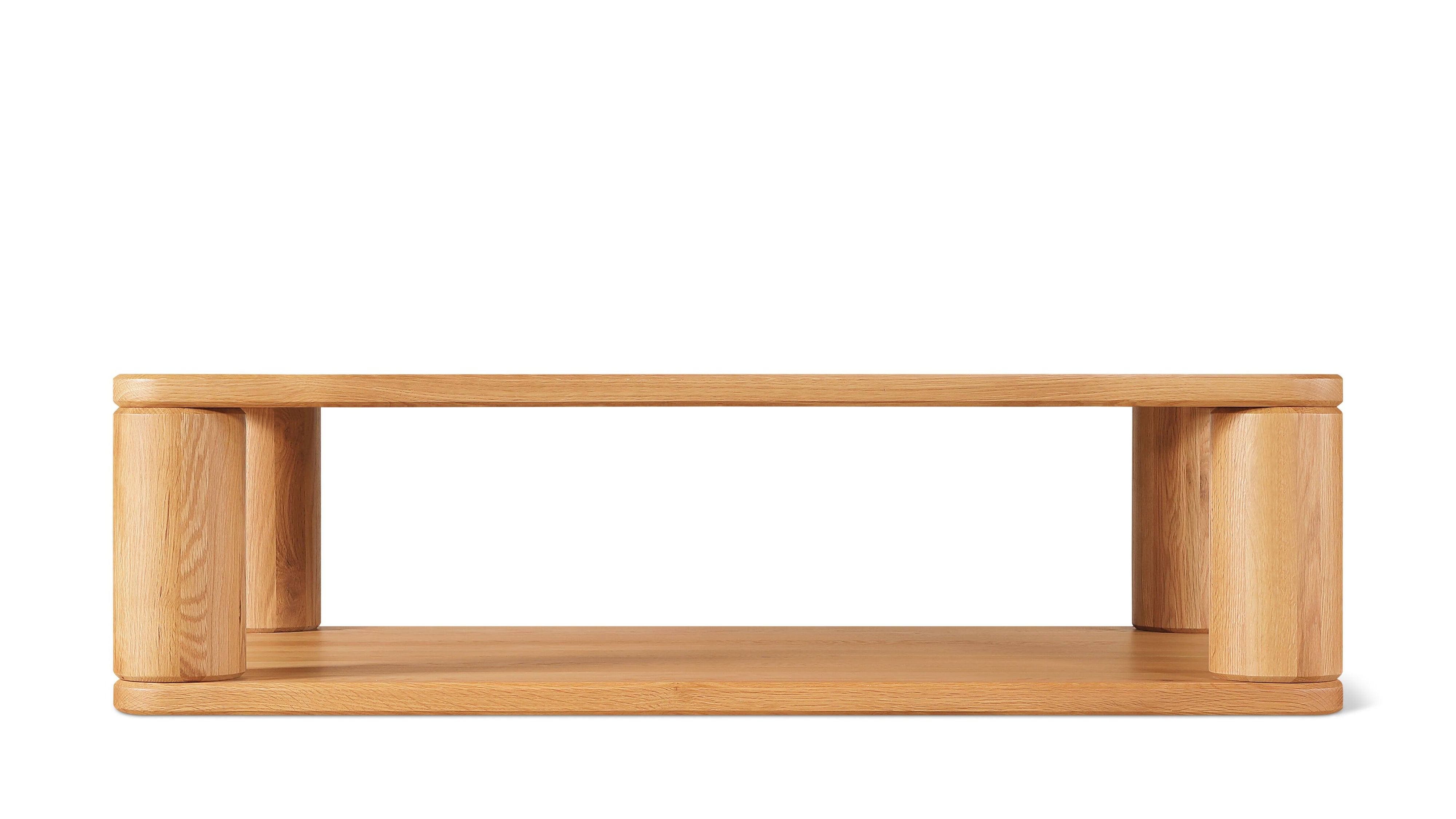 Double Feature Coffee Table, Regular, Oak