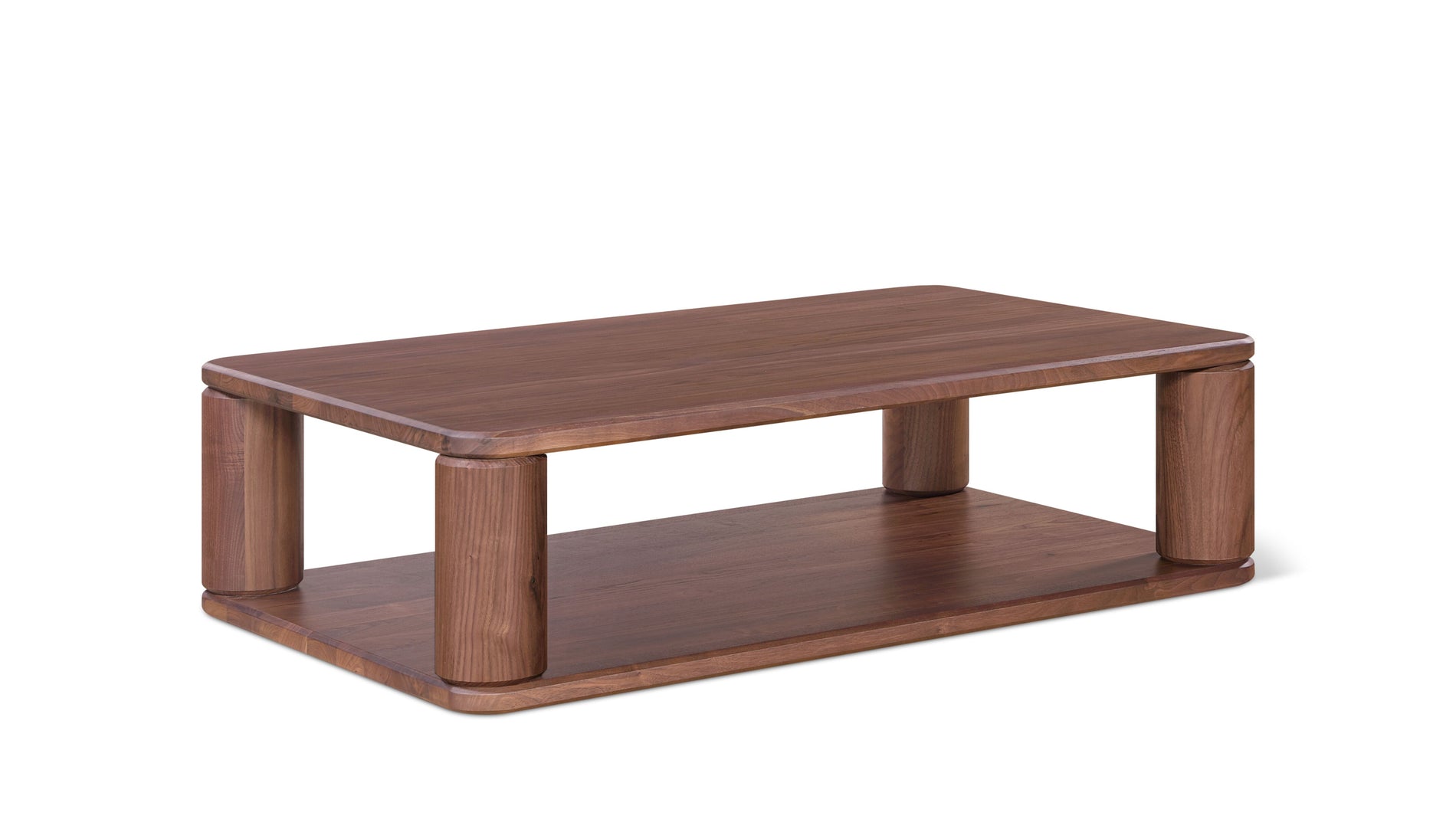 Double Feature Coffee Table, Regular, American Walnut_image