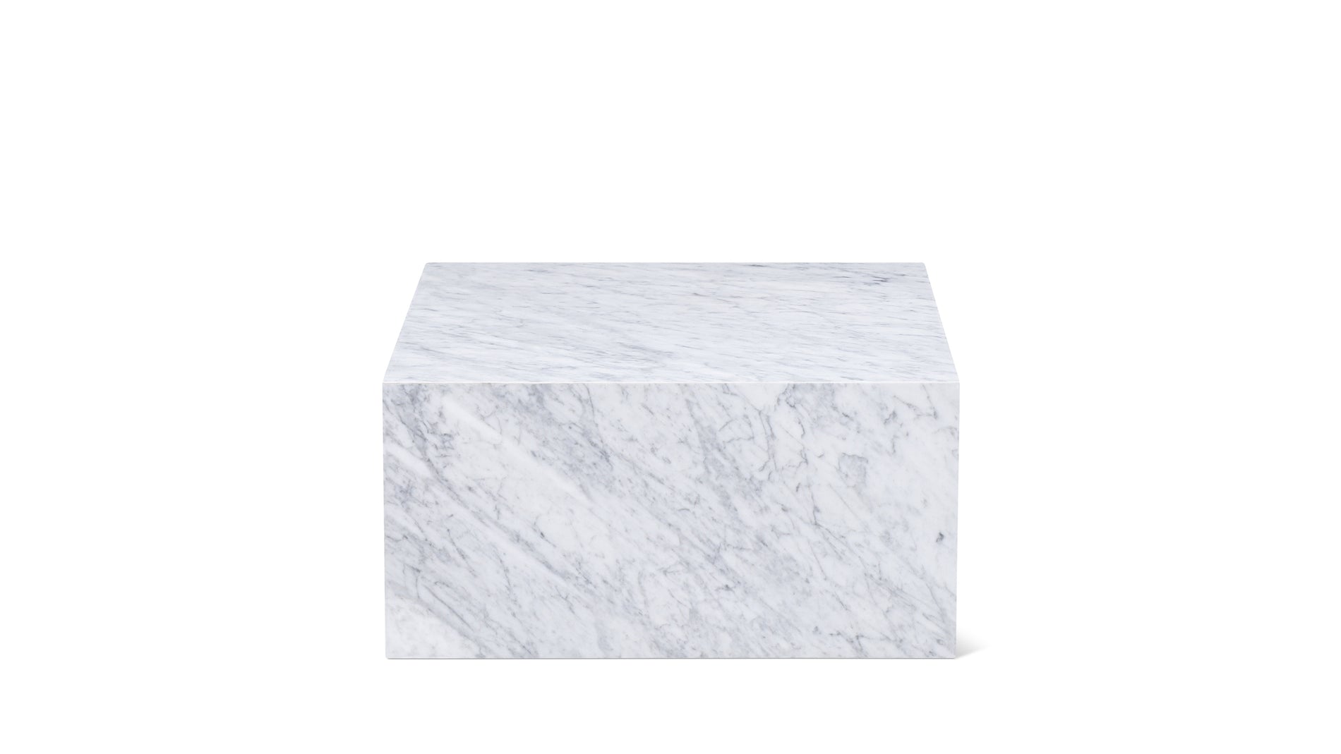 Align Coffee Table, Regular, Carrara Marble_image