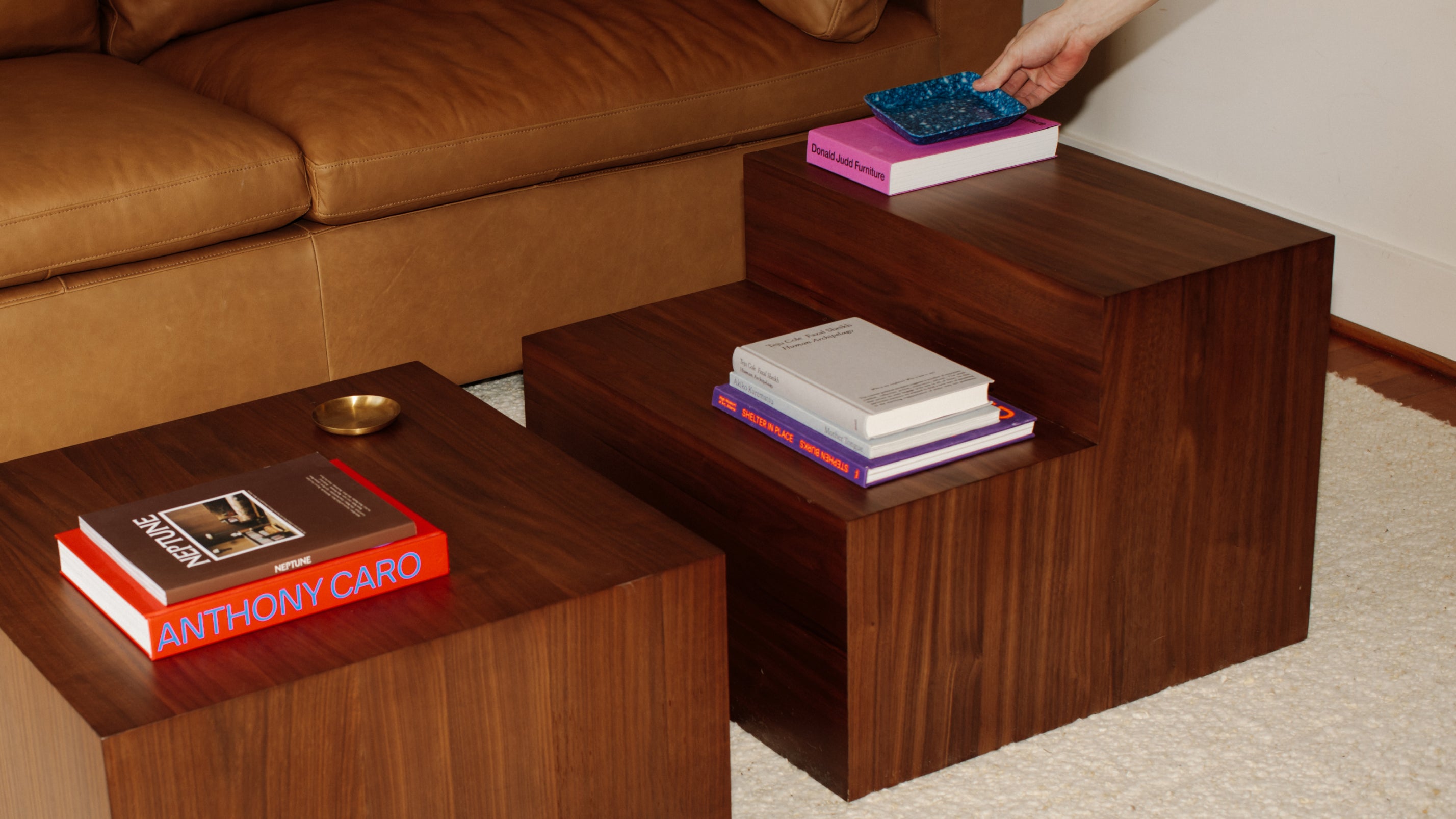 Align Coffee Table, Tiered, Walnut - Sundays Company CanadaCOF-FC-003-127