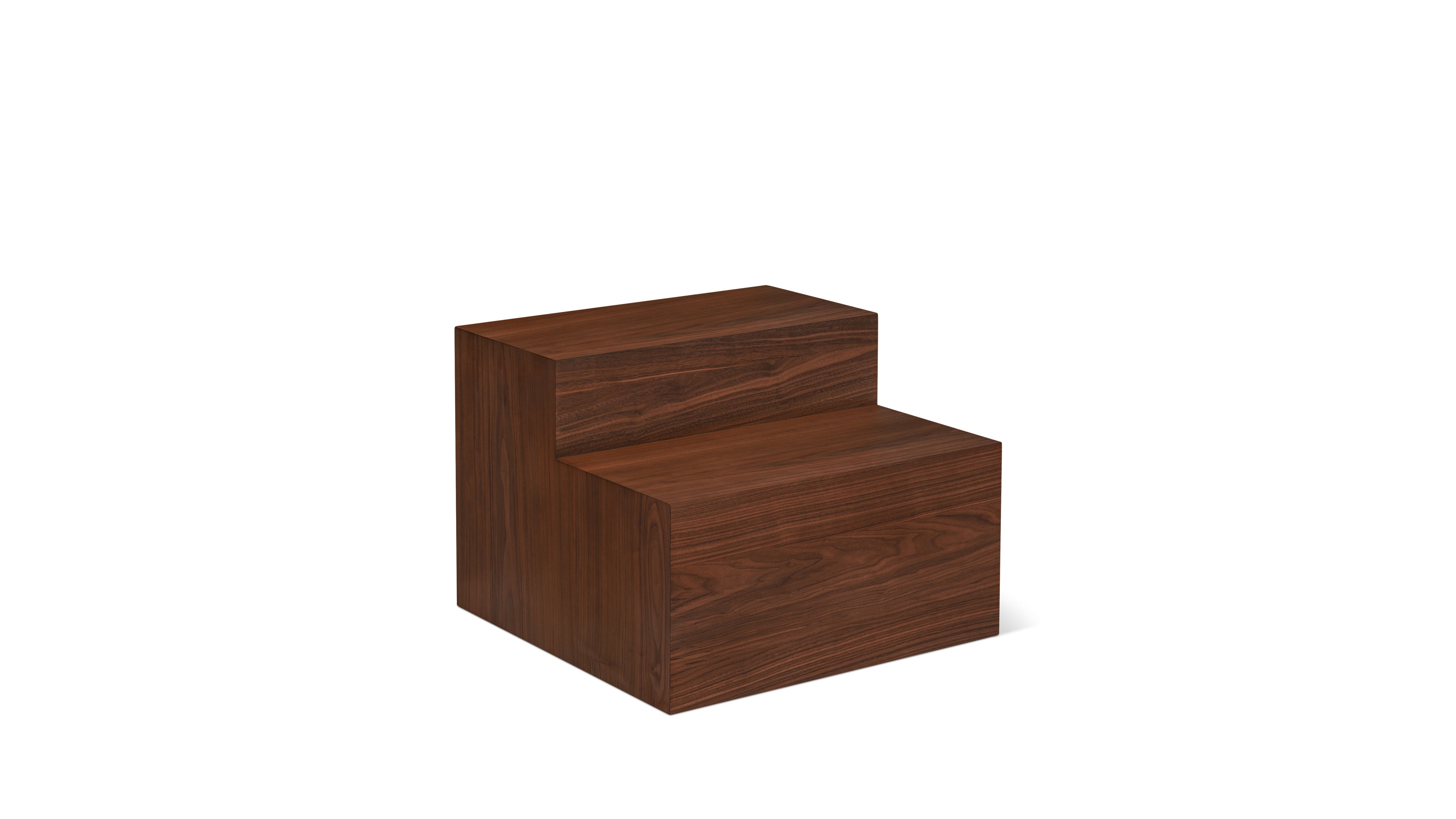 Align Coffee Table, Tiered, Walnut