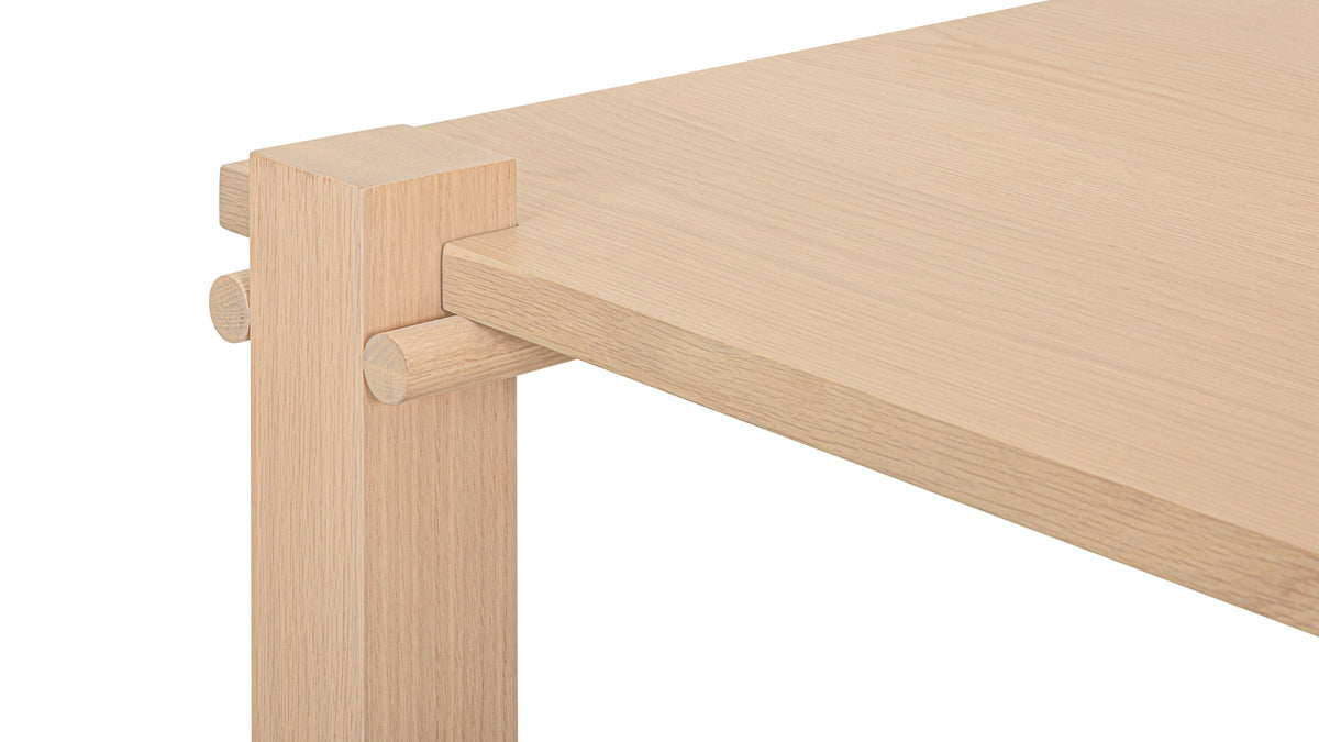 Long Story x Colapso Studio Coffee Table, Pale Oak