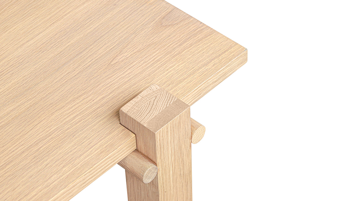 Long Story x Colapso Studio Coffee Table, Large, Pale Oak — alternate view