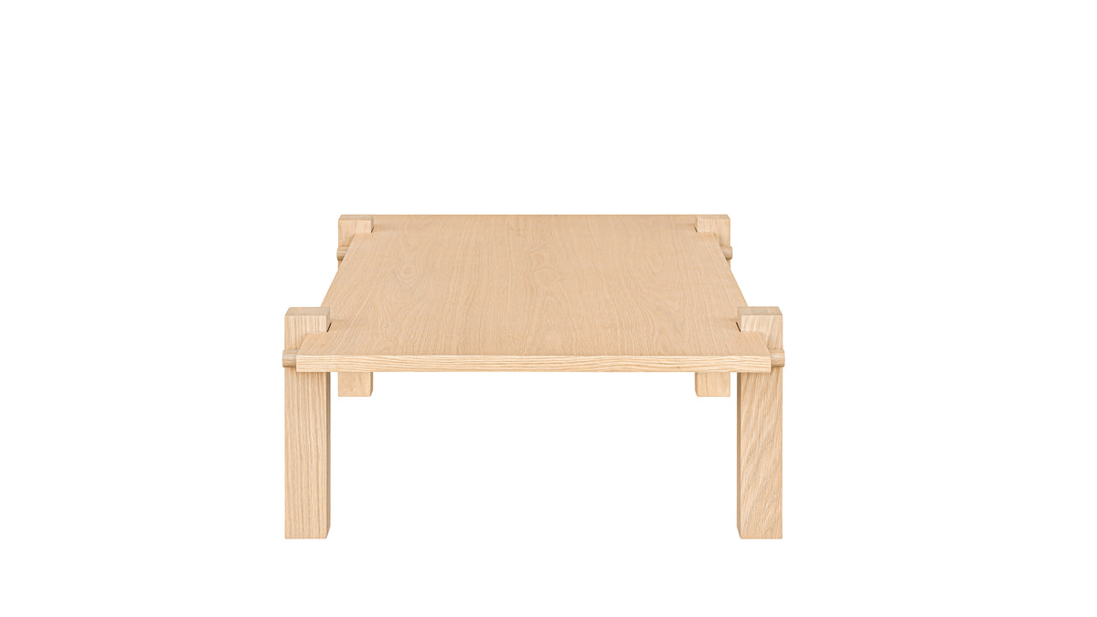 Long Story x Colapso Studio Coffee Table, Large, Pale Oak