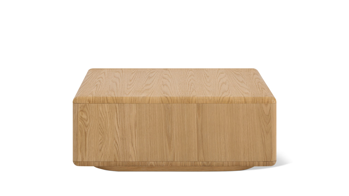 Main Stage Storage Coffee Table, White Oak