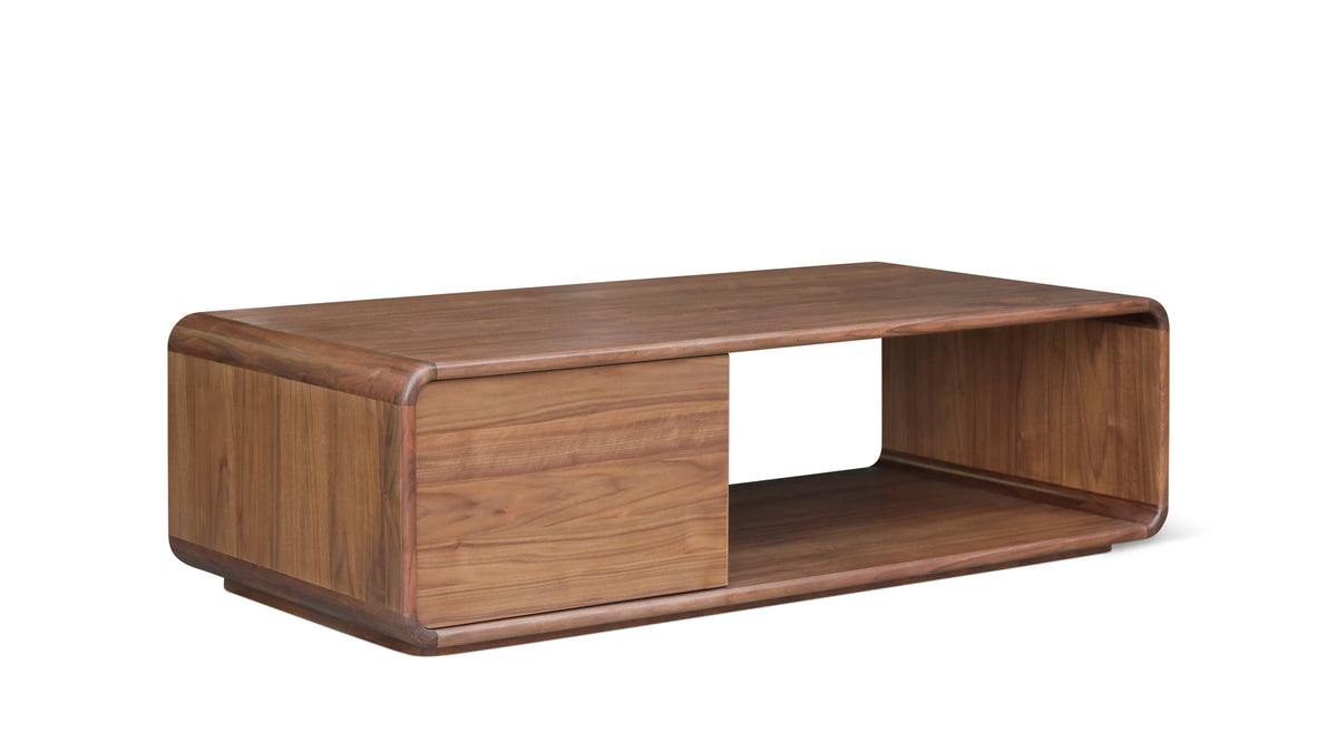 Call Me Storage Coffee Table, Walnut