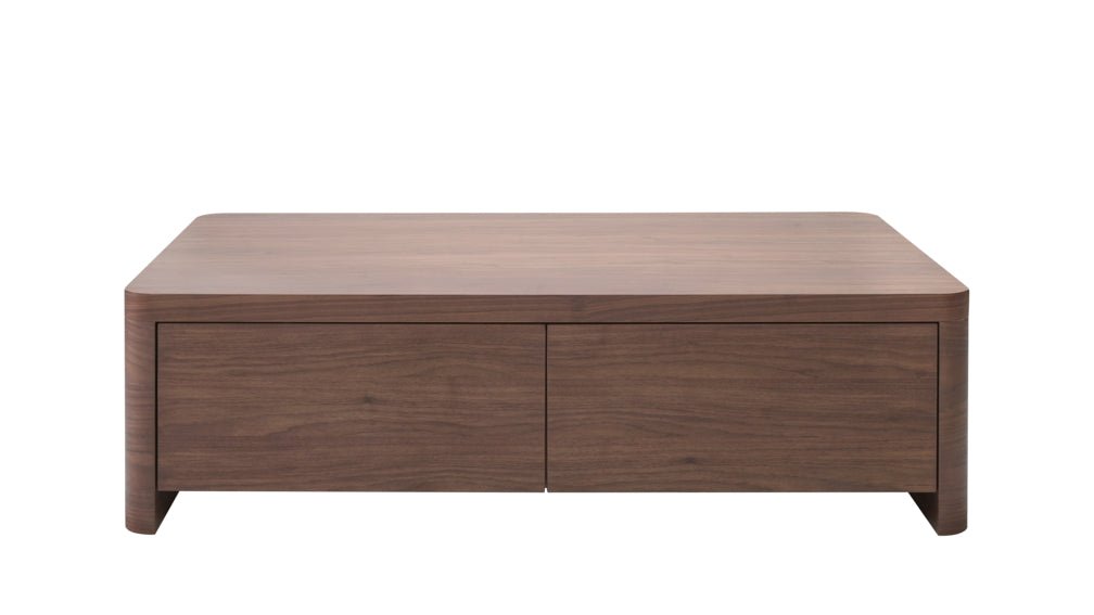 Form Storage Coffee Table, Walnut - Image 13