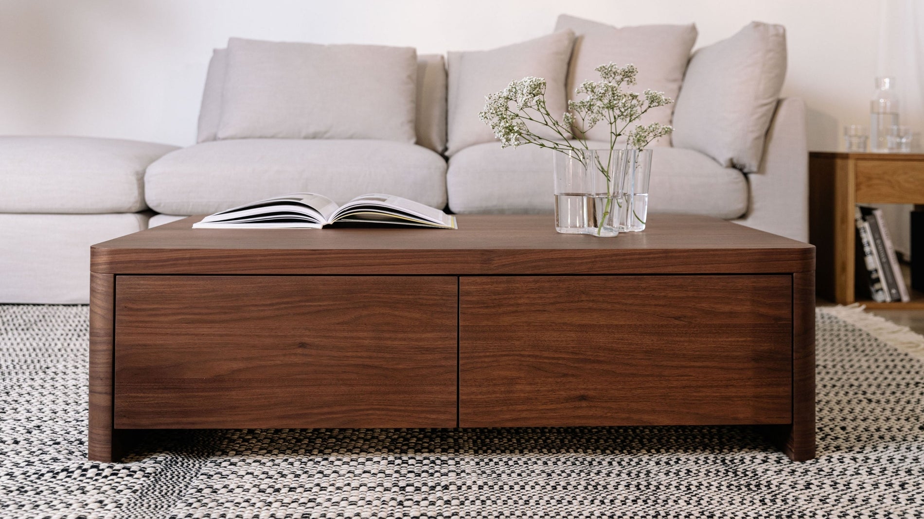 Form Storage Coffee Table, American Walnut_image