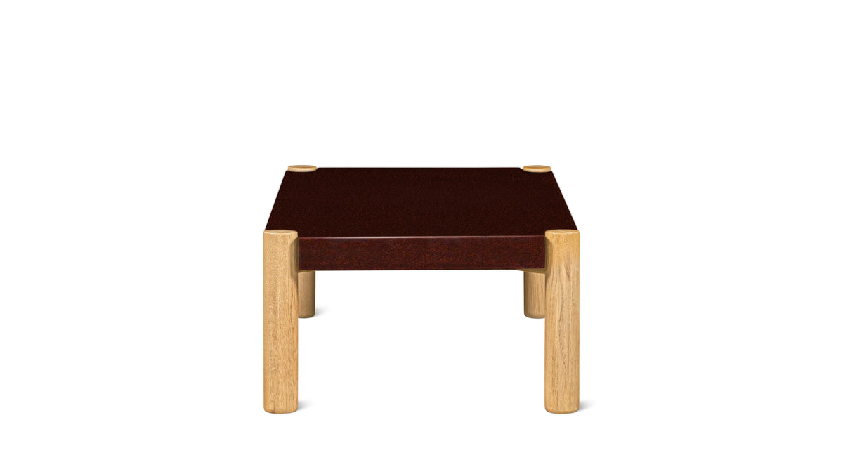 Avenue Coffee Table, Burgundy