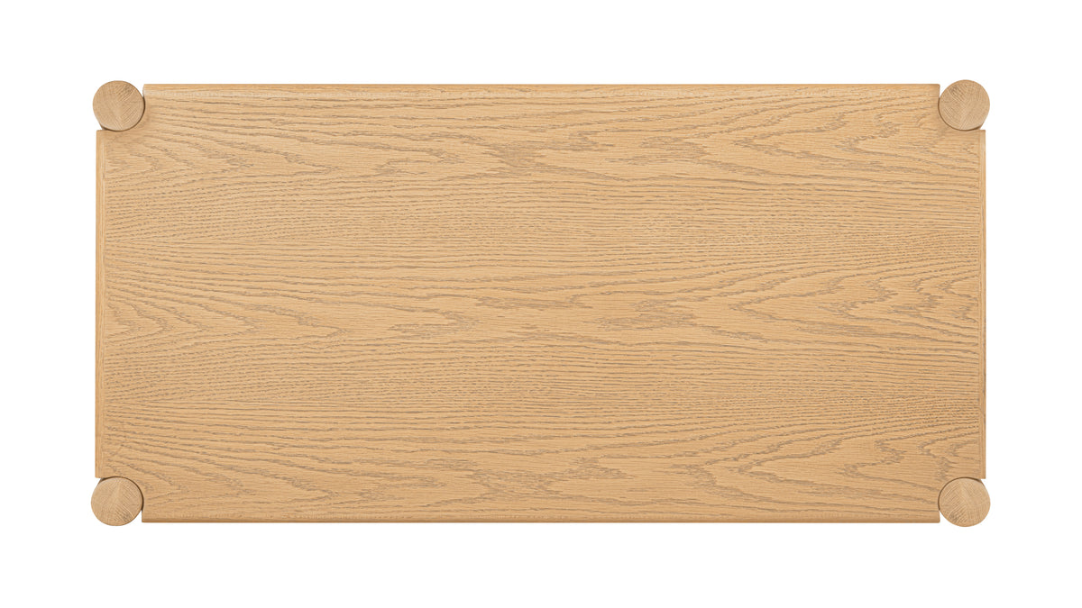 Avenue Coffee Table, Oak — alternate view