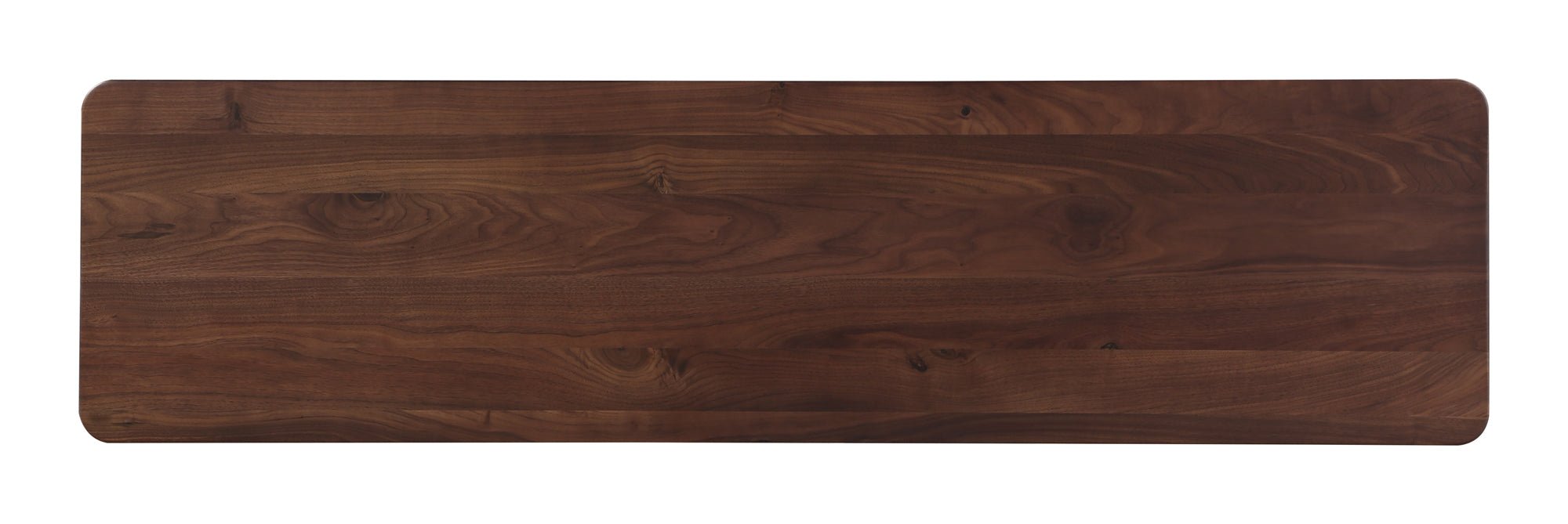 Form Console, Large, American Walnut