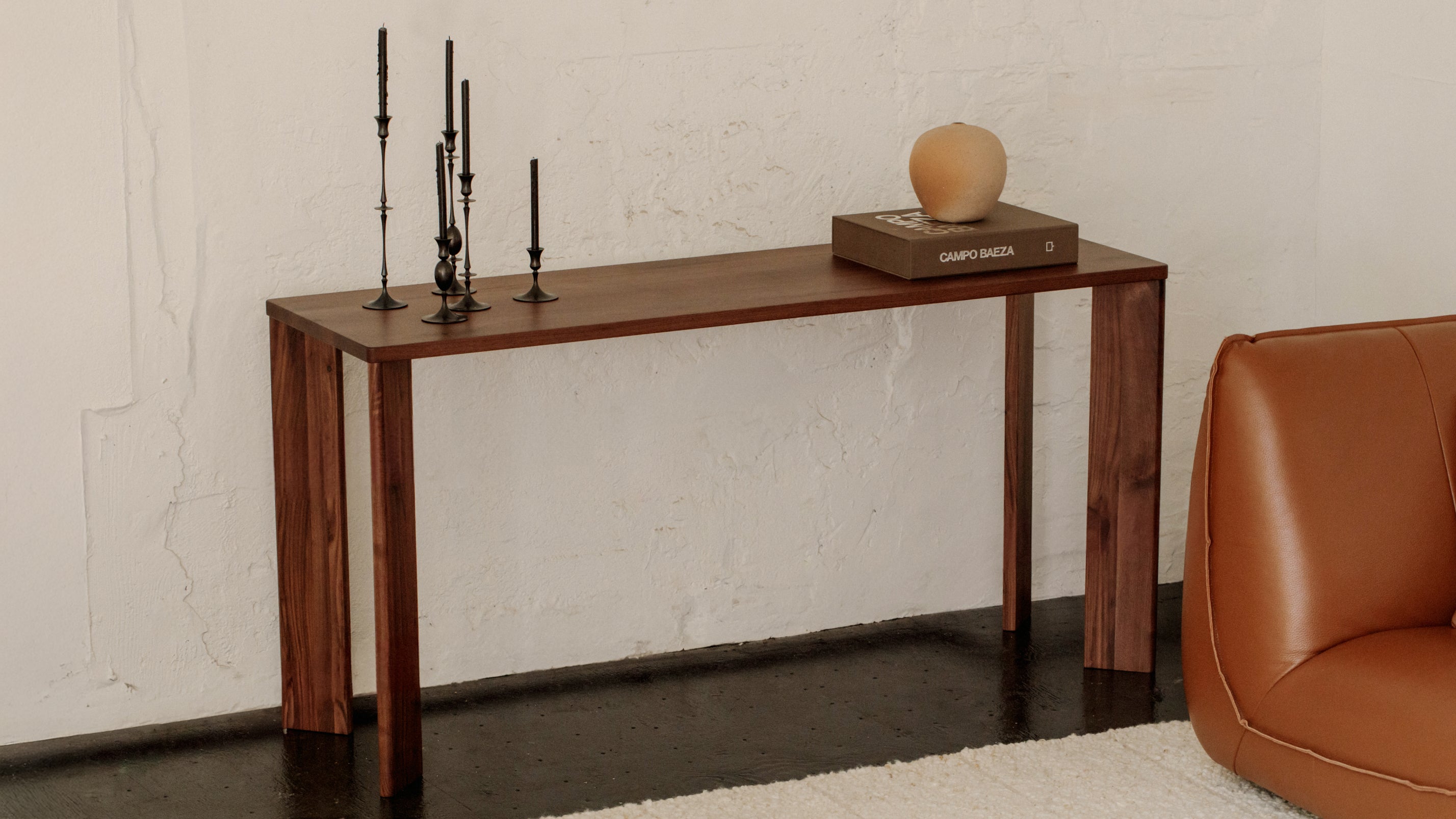 Frame Console, American Walnut