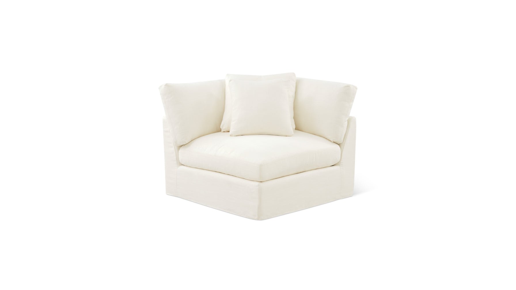 Get Together™ Corner Chair, Large, Cream Linen - Image 10