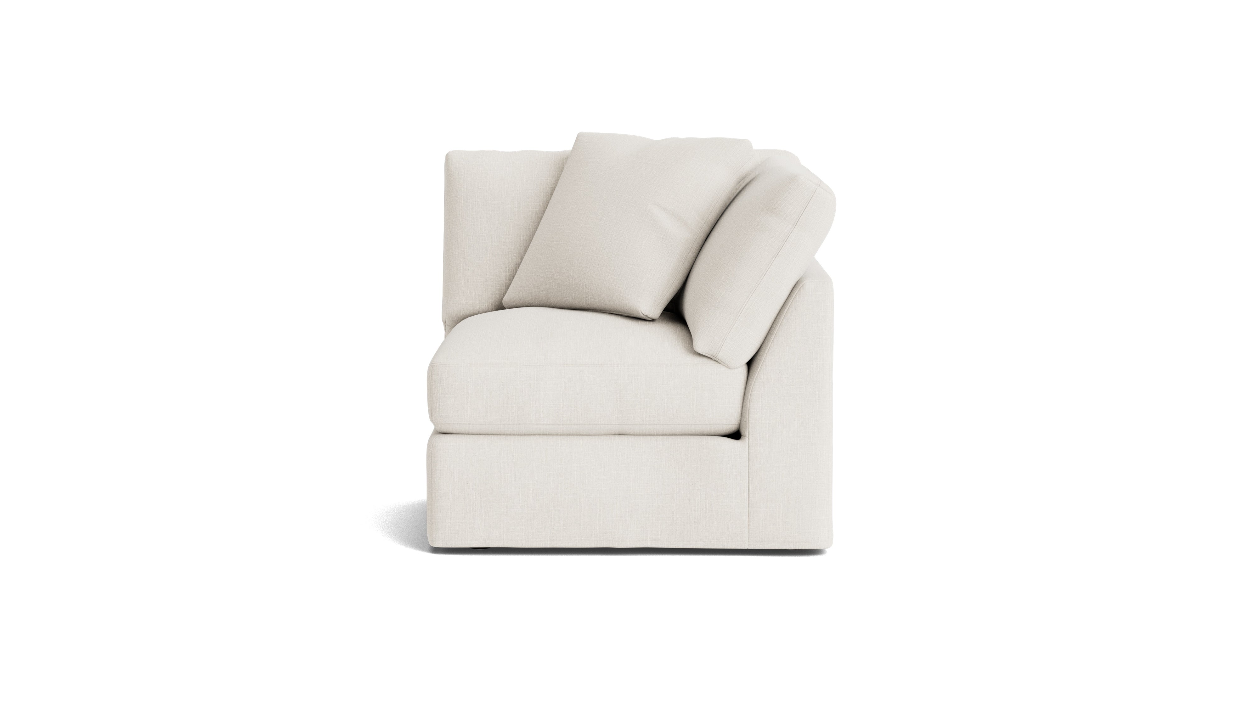 Get Together™ Corner Chair, Large, Cream Linen