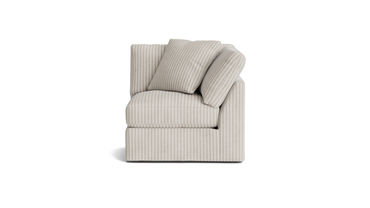 Get Together™ Corner Chair, Standard, Newport Stripe