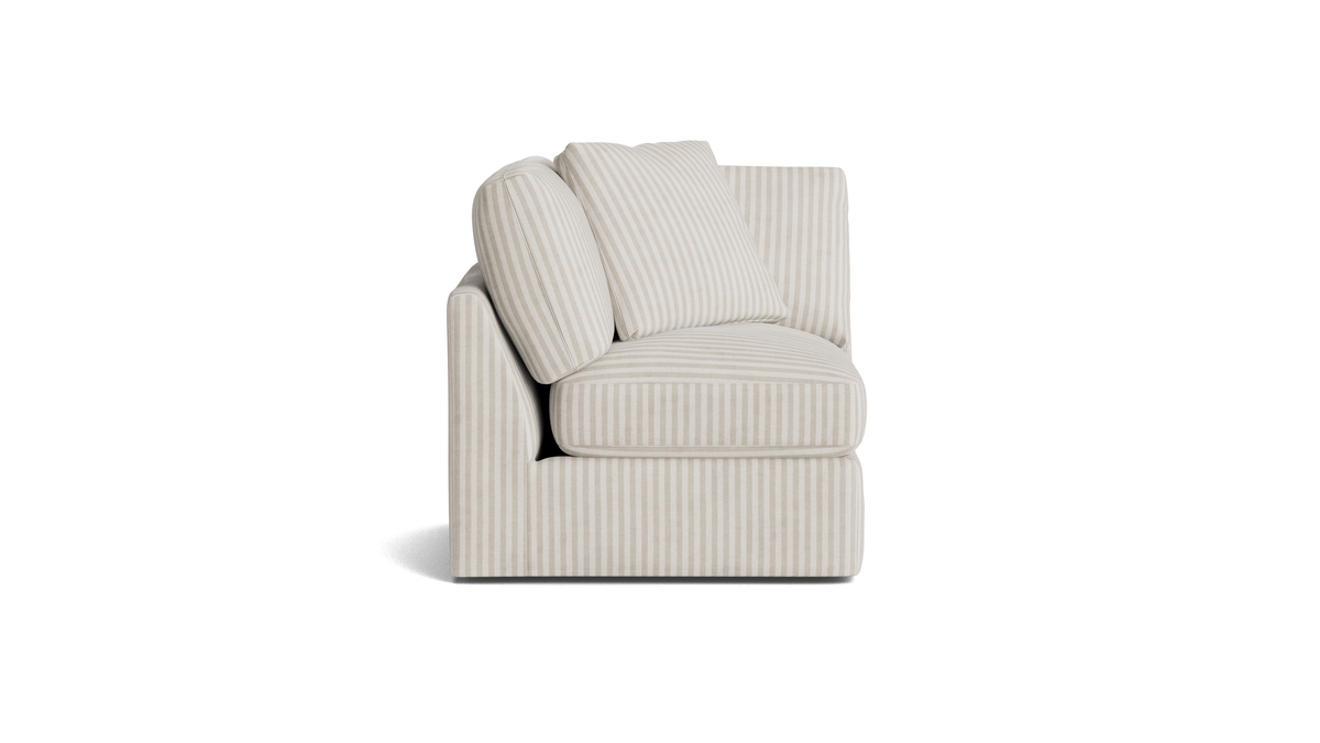 Get Together™ Corner Chair, Standard, Newport Stripe — alternate view