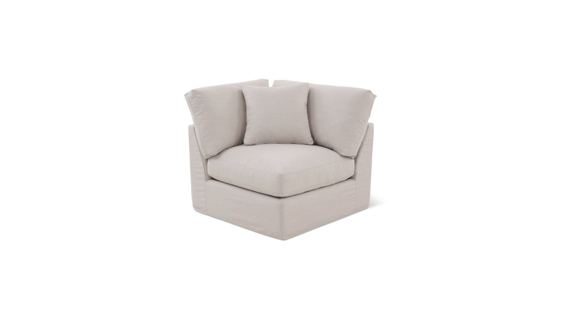 Get Together™ Corner Chair, Standard, Clay_image