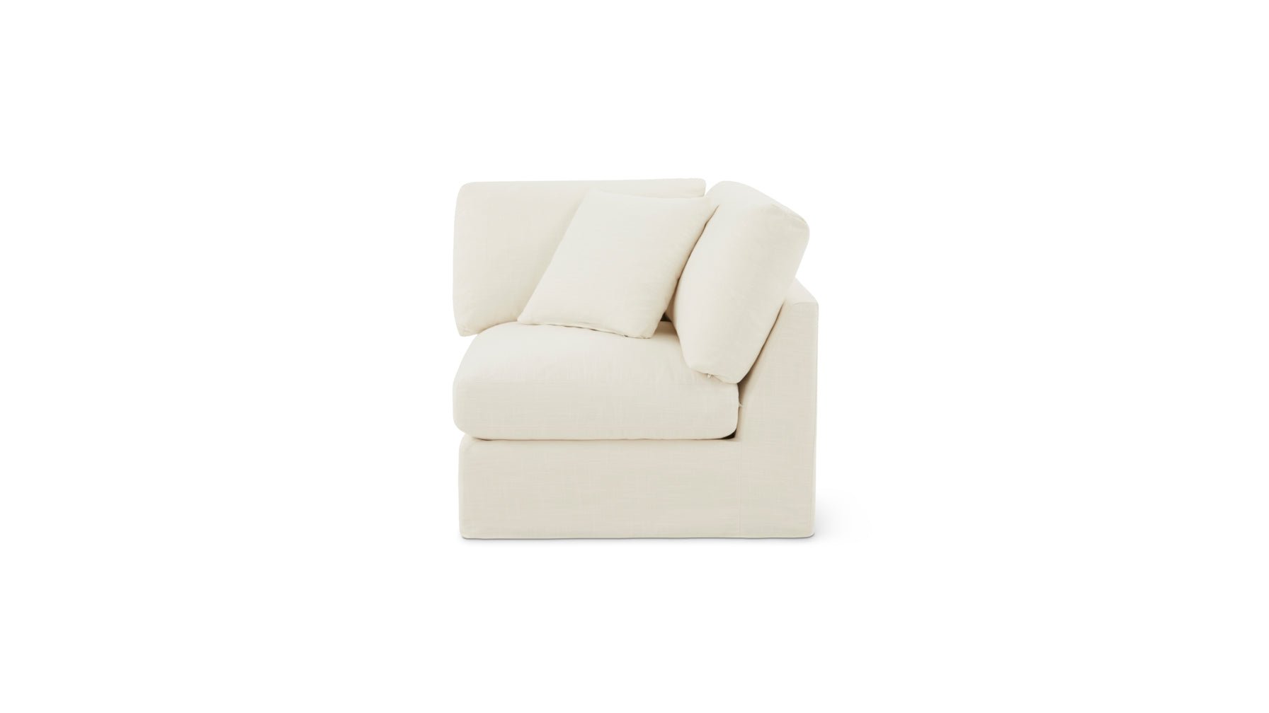 Get Together™ Corner Chair, Standard, Cream Linen_image