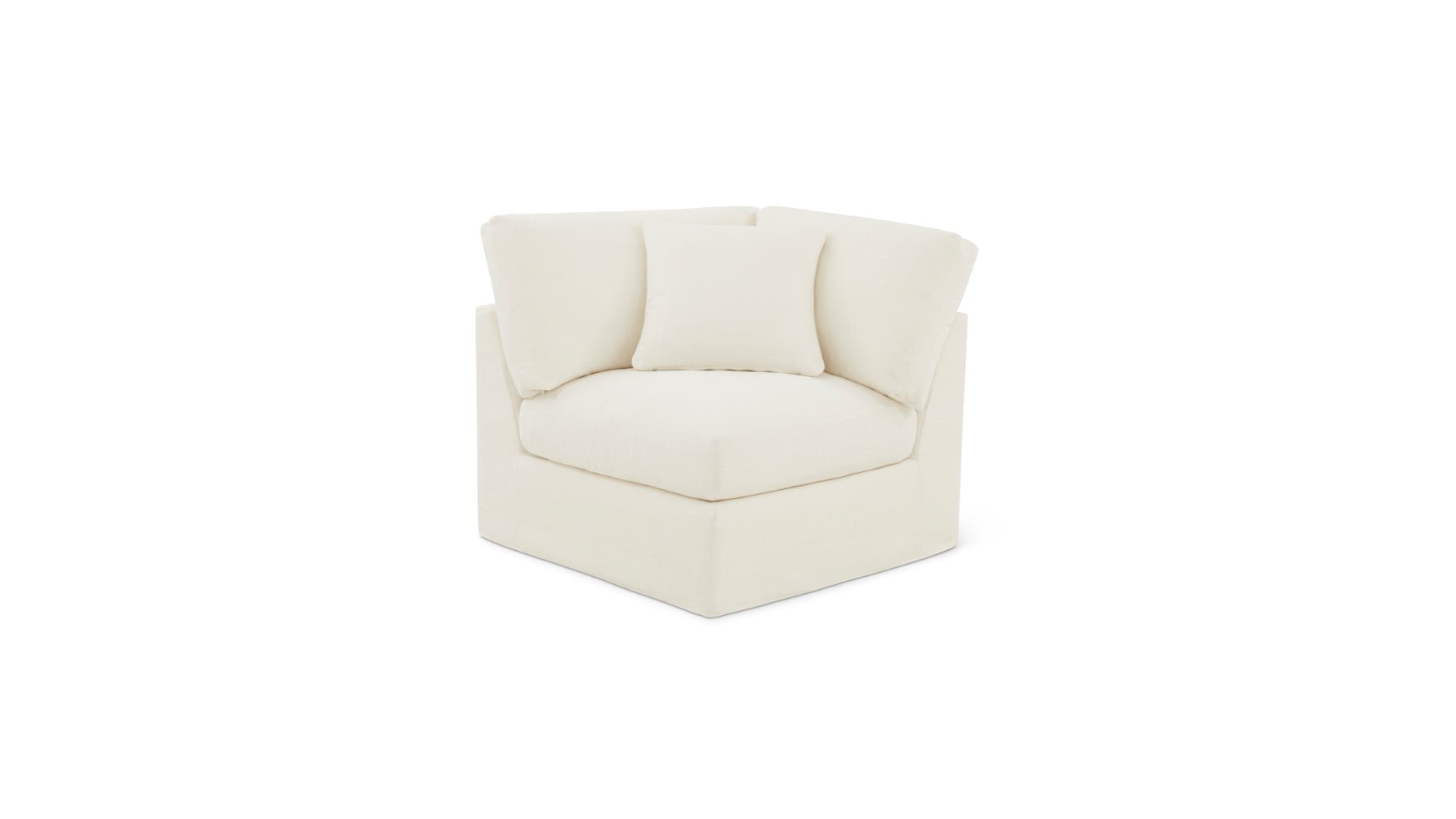 Get Together™ Corner Chair, Standard, Cream Linen - Image 10