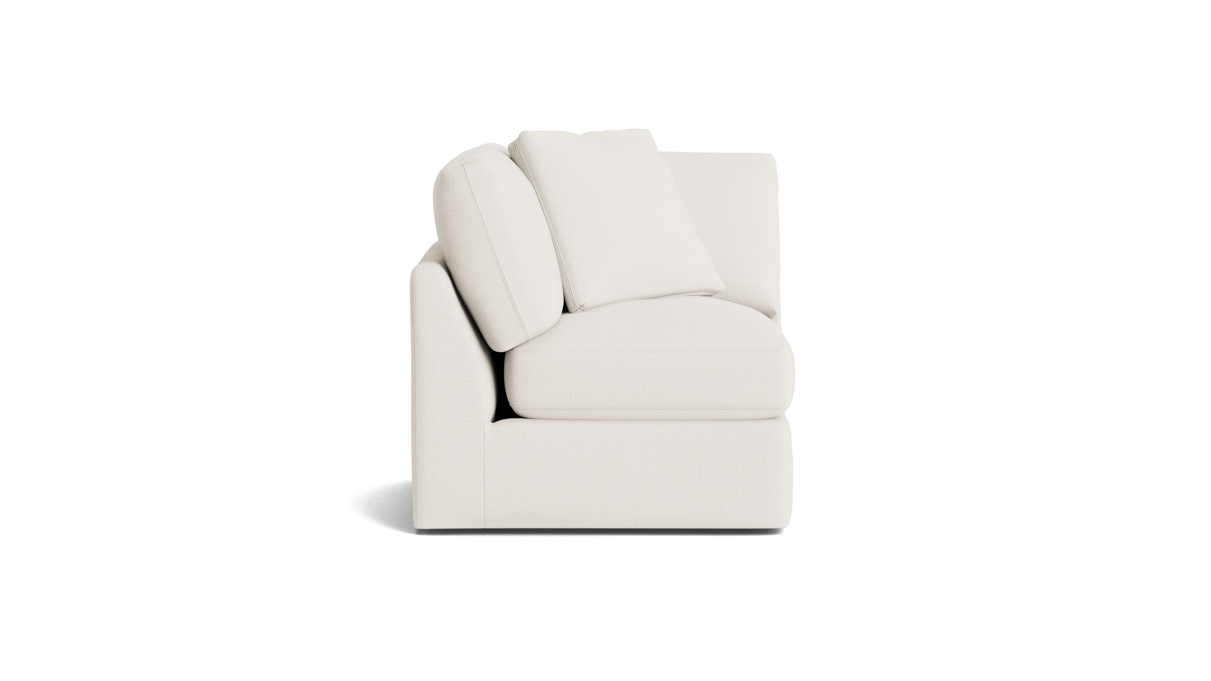 Get Together™ Corner Chair, Standard, Cream Linen