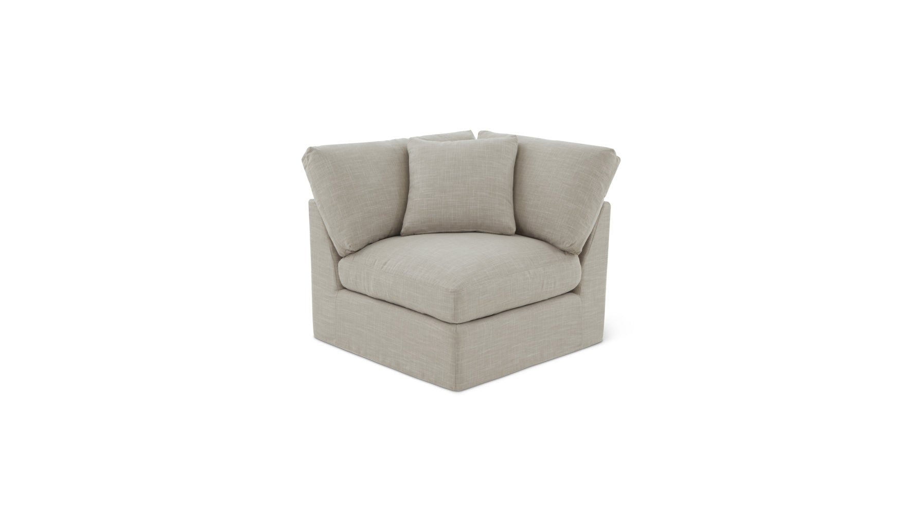 Get Together™ Corner Chair, Standard, Light Pebble - Image 11