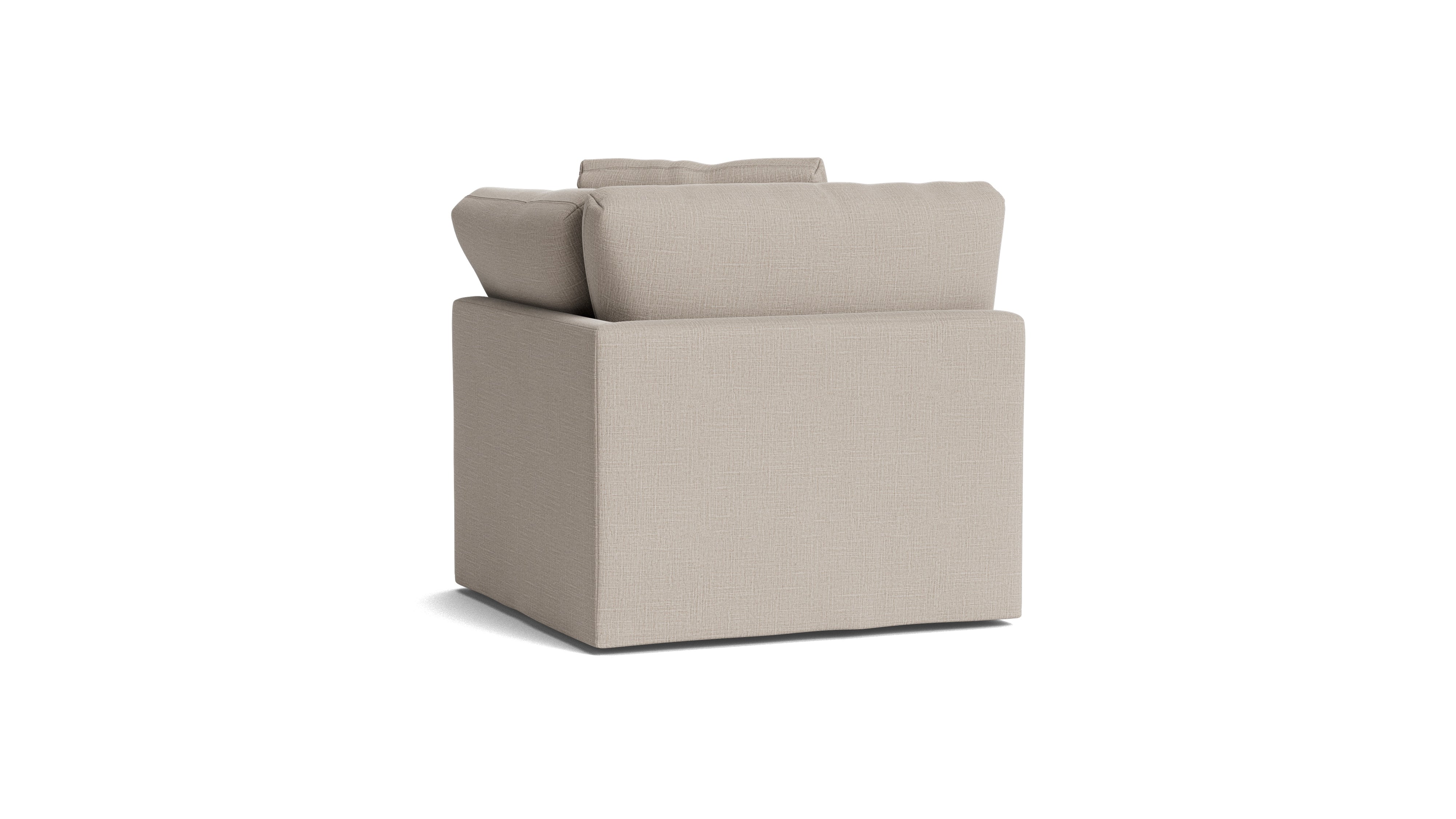 Get Together™ Corner Chair, Standard, Light Pebble