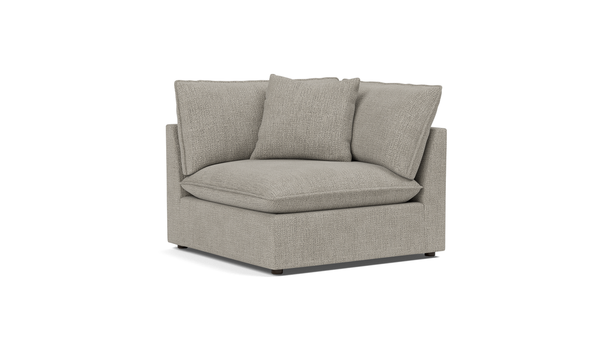Chill Time Corner Chair, Oatmeal — alternate view