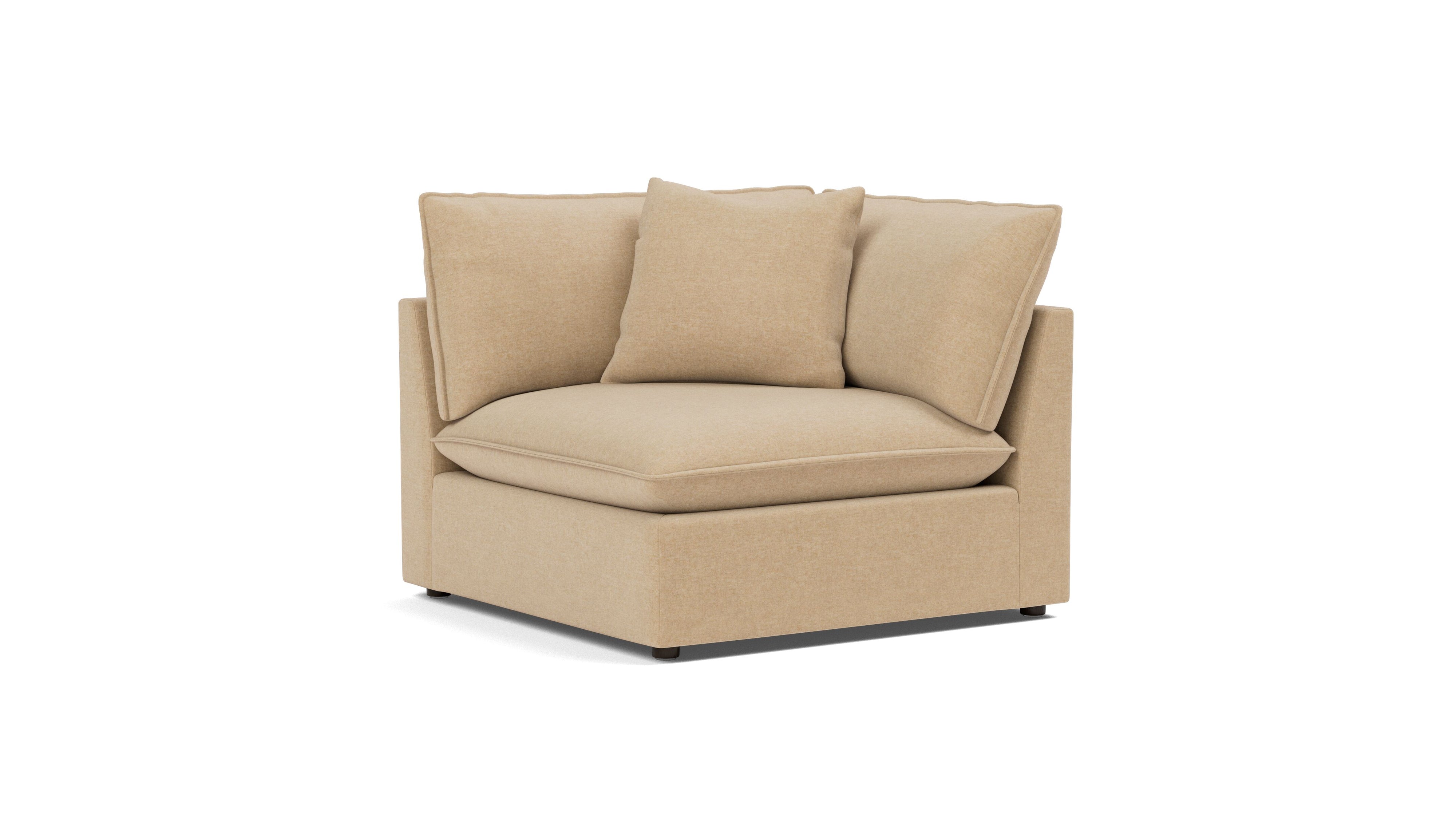Chill Time Corner Chair, Hazelnut
