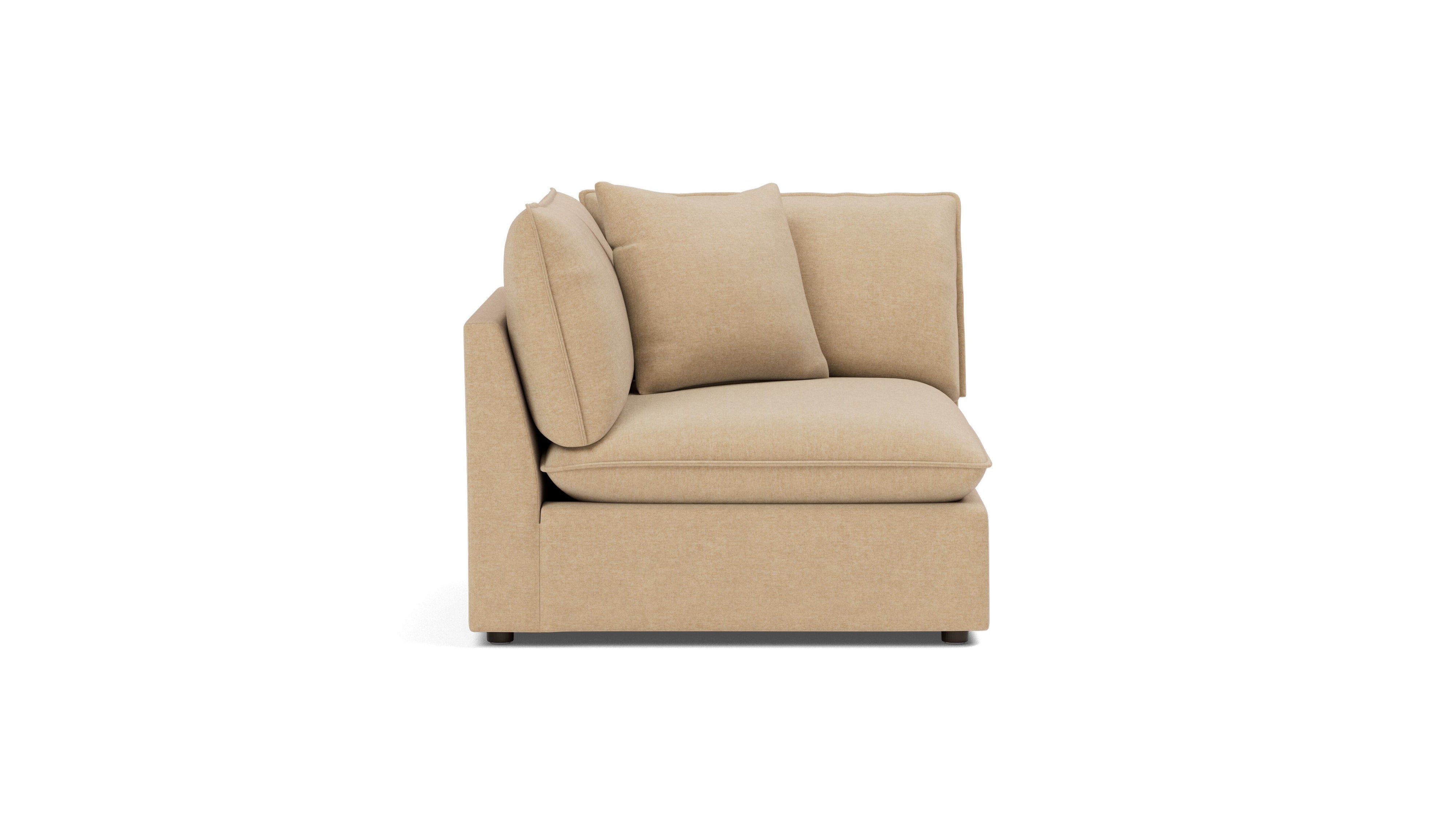 Chill Time Corner Chair, Hazelnut