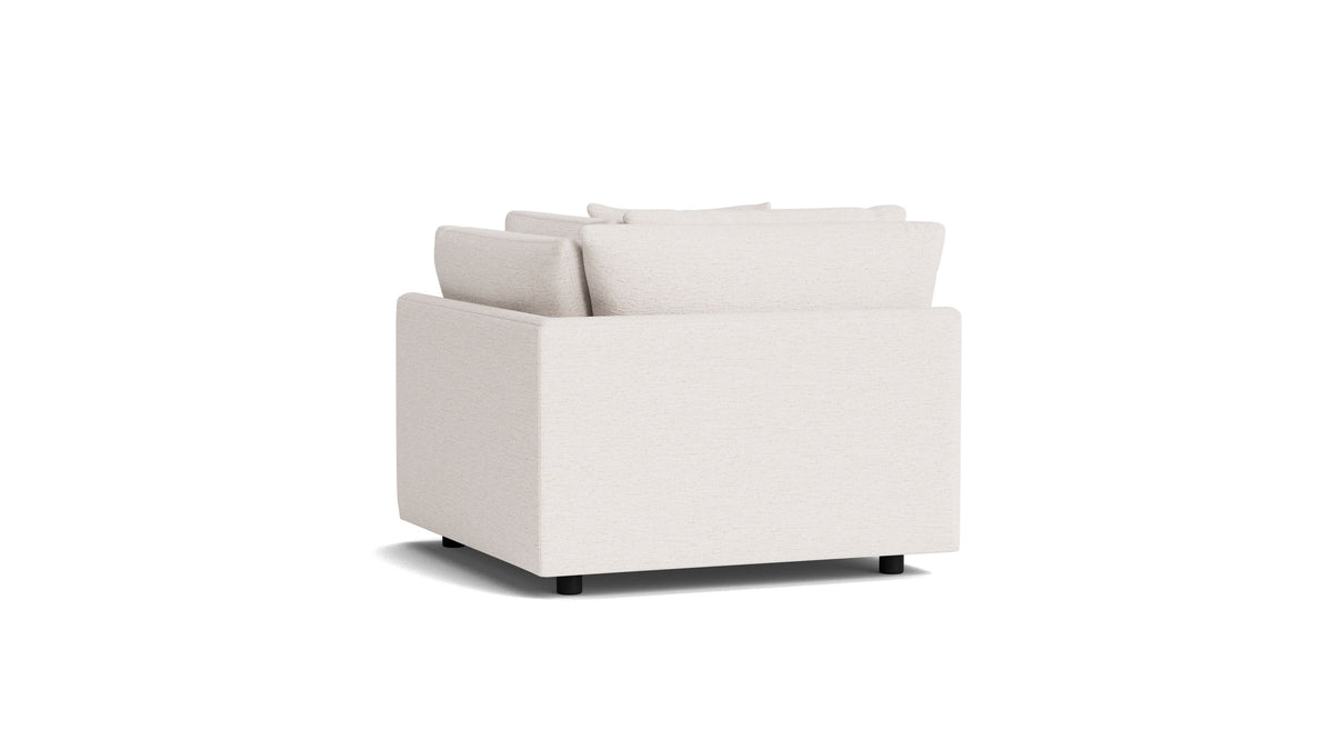 Soft Spot Corner Chair, Nomad Snow