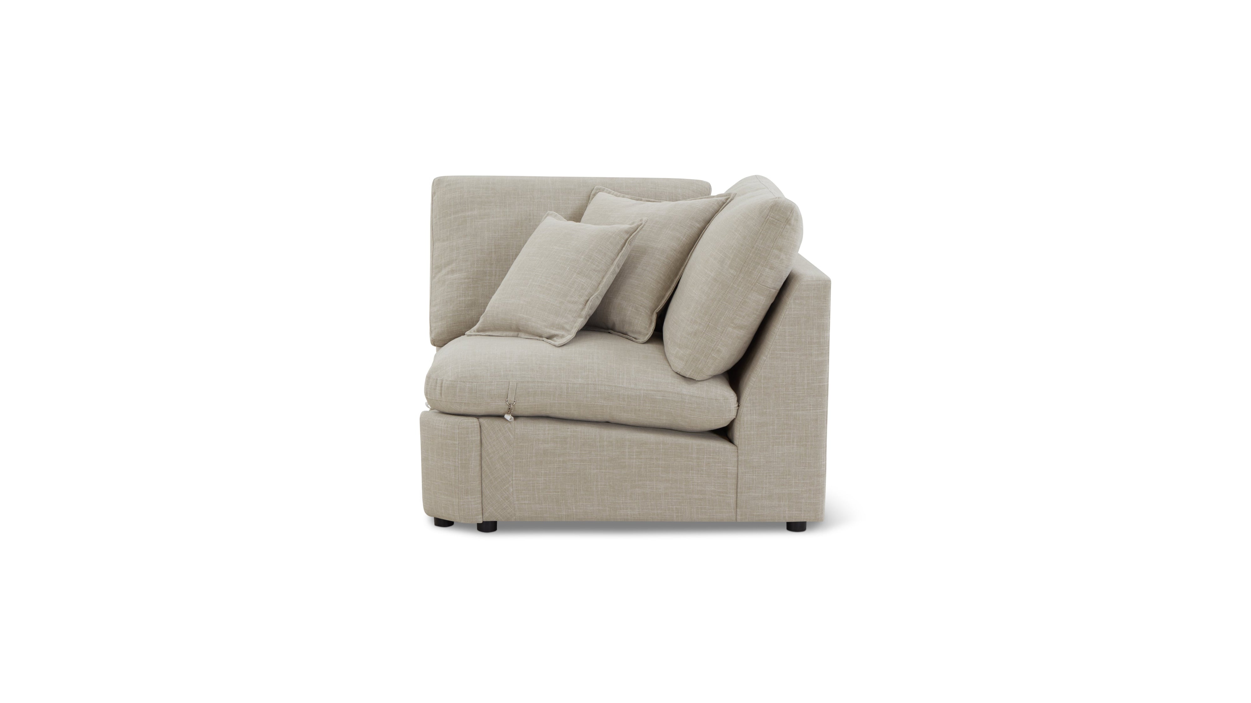 Lift Off Corner Chair, Light Pebble - Sundays Company CanadaCOR-YJ-010-029
