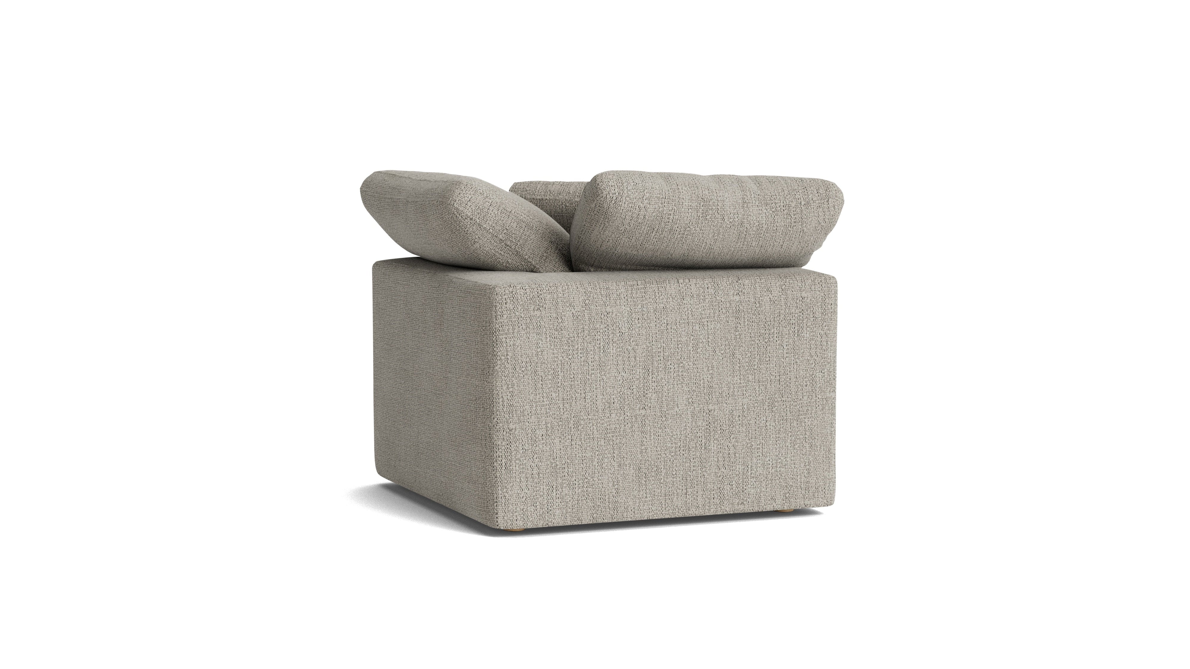 Movie Night™ Corner Chair, Large, Oatmeal (Left Or Right)